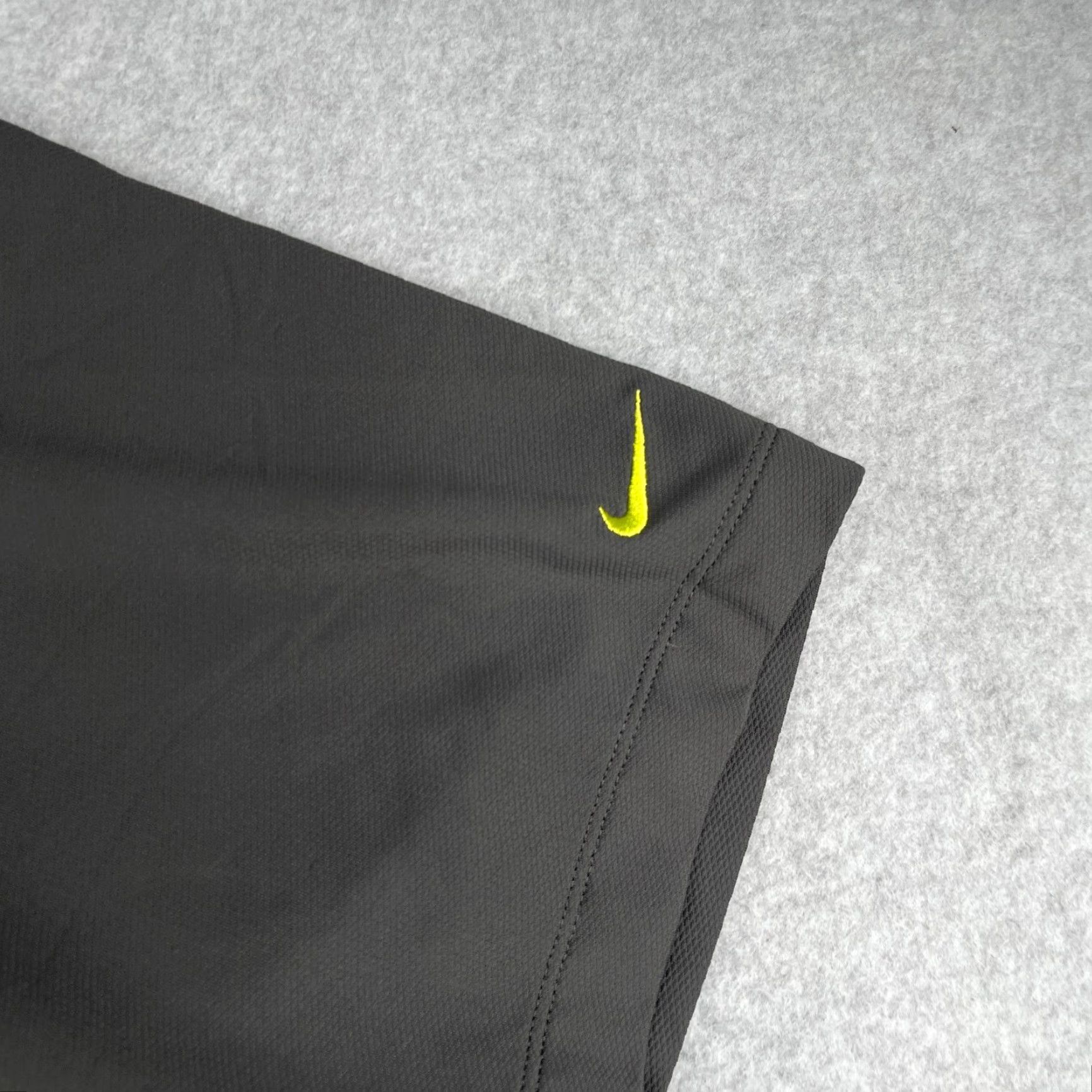 Nike Nike Golf Polo Shirt L Men Gray Orange 1/4 Zip Lightweight Fit Dry Logo Sports) Size US L / EU 52-54 / 3 - 2 Thumbnail