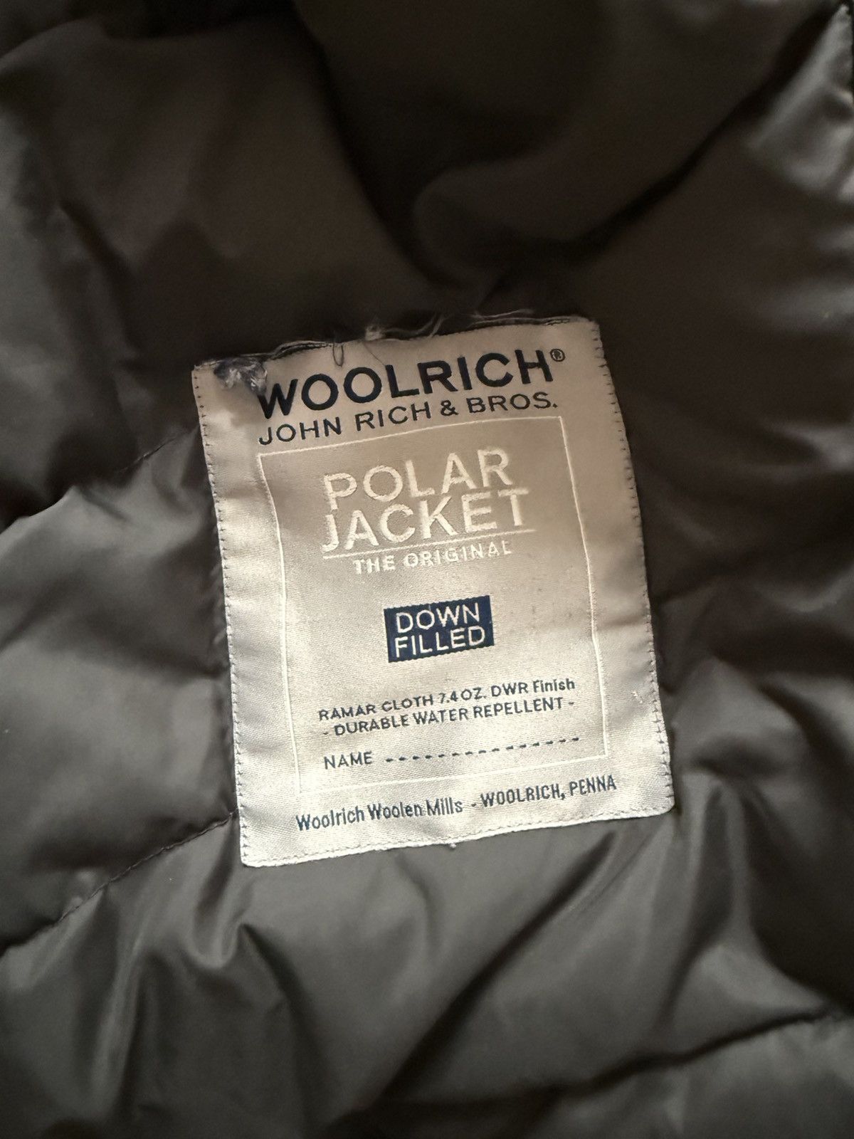 Woolrich Woolen Mills Woolrich Polar Jacket Down Filled Y2K Size L / US 10 / IT 46 - 10 Thumbnail