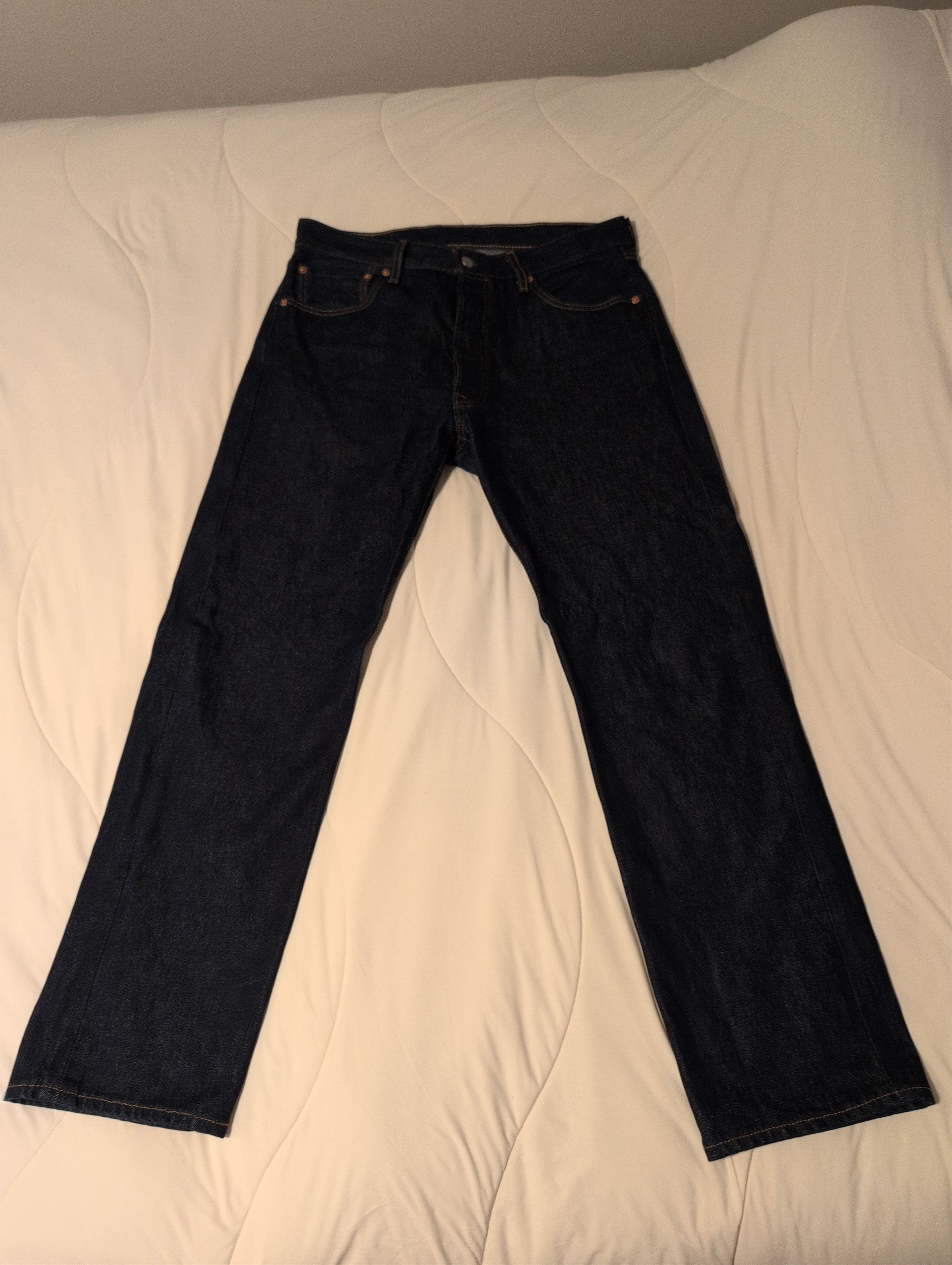 Levi's Levi's 501® Original Shrink-to-Fit™ Selvedge Men's Jeans Size US 32 / EU 48 - 2 Thumbnail