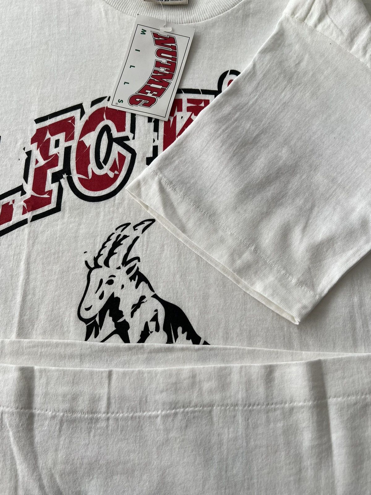 Vintage Vintage 90s FC Koln Soccer Football Nutmeg T-shirt Size US M / EU 48-50 / 2 - 8 Thumbnail