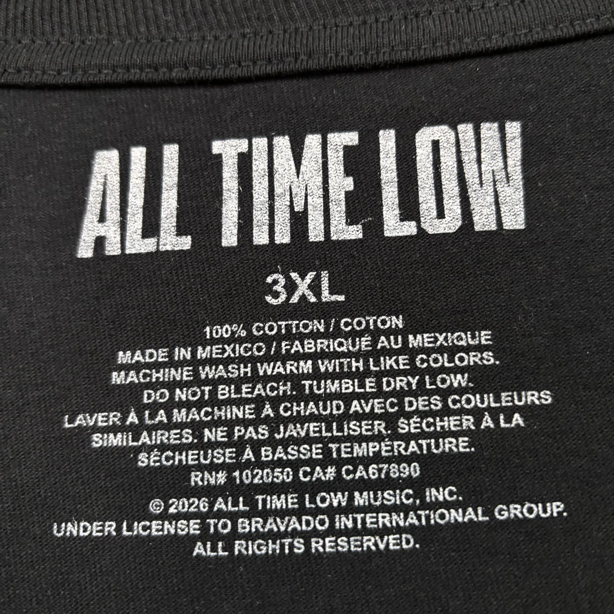 Band Tees All Time Low Wake Up Sunshine Rock Band Tee 3XL Size US XXL / EU 58 / 5 - 4 Thumbnail
