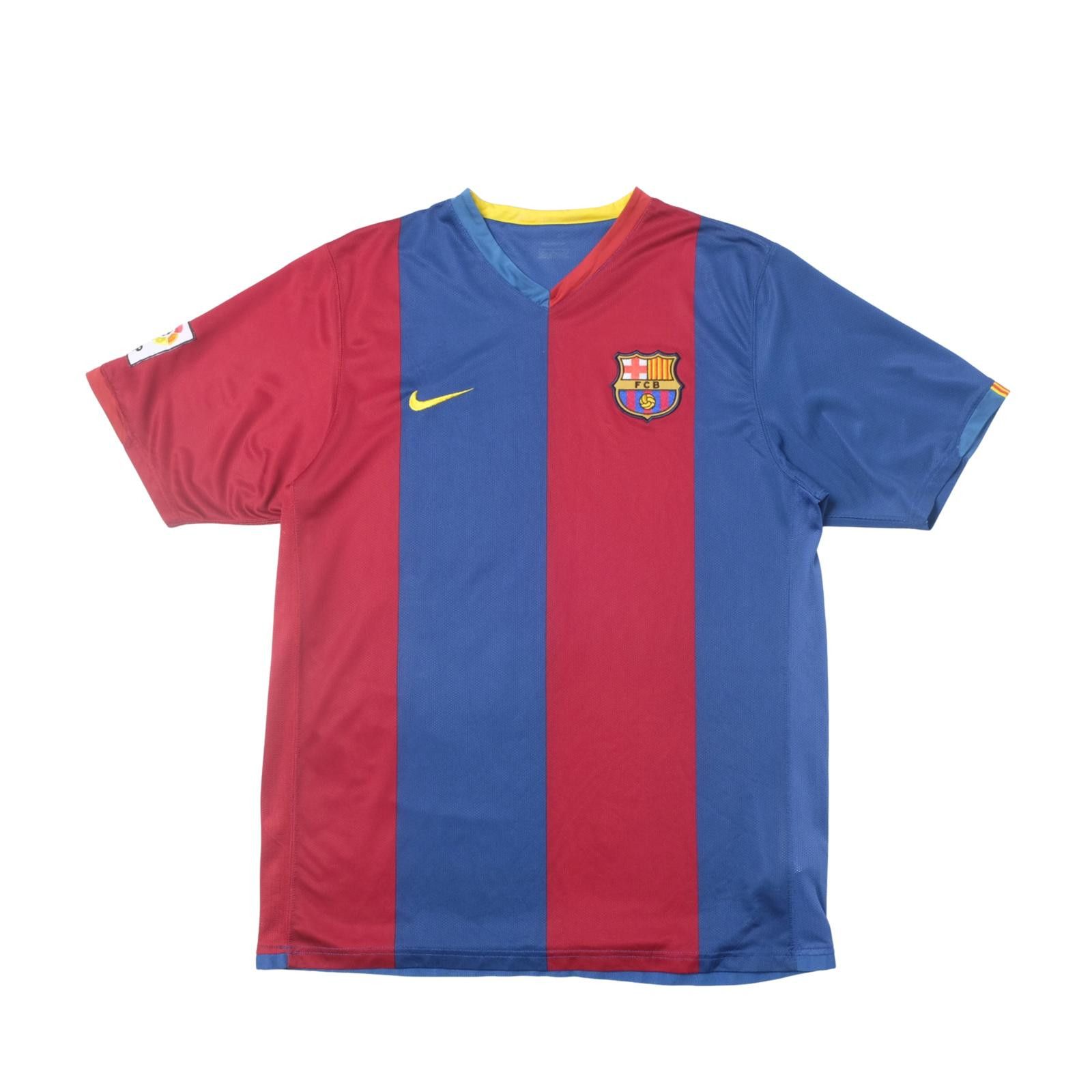 Nike 2006/07 Barcelona Home Shirt Nike (L) Size US L / EU 52-54 / 3 - 1 Thumbnail