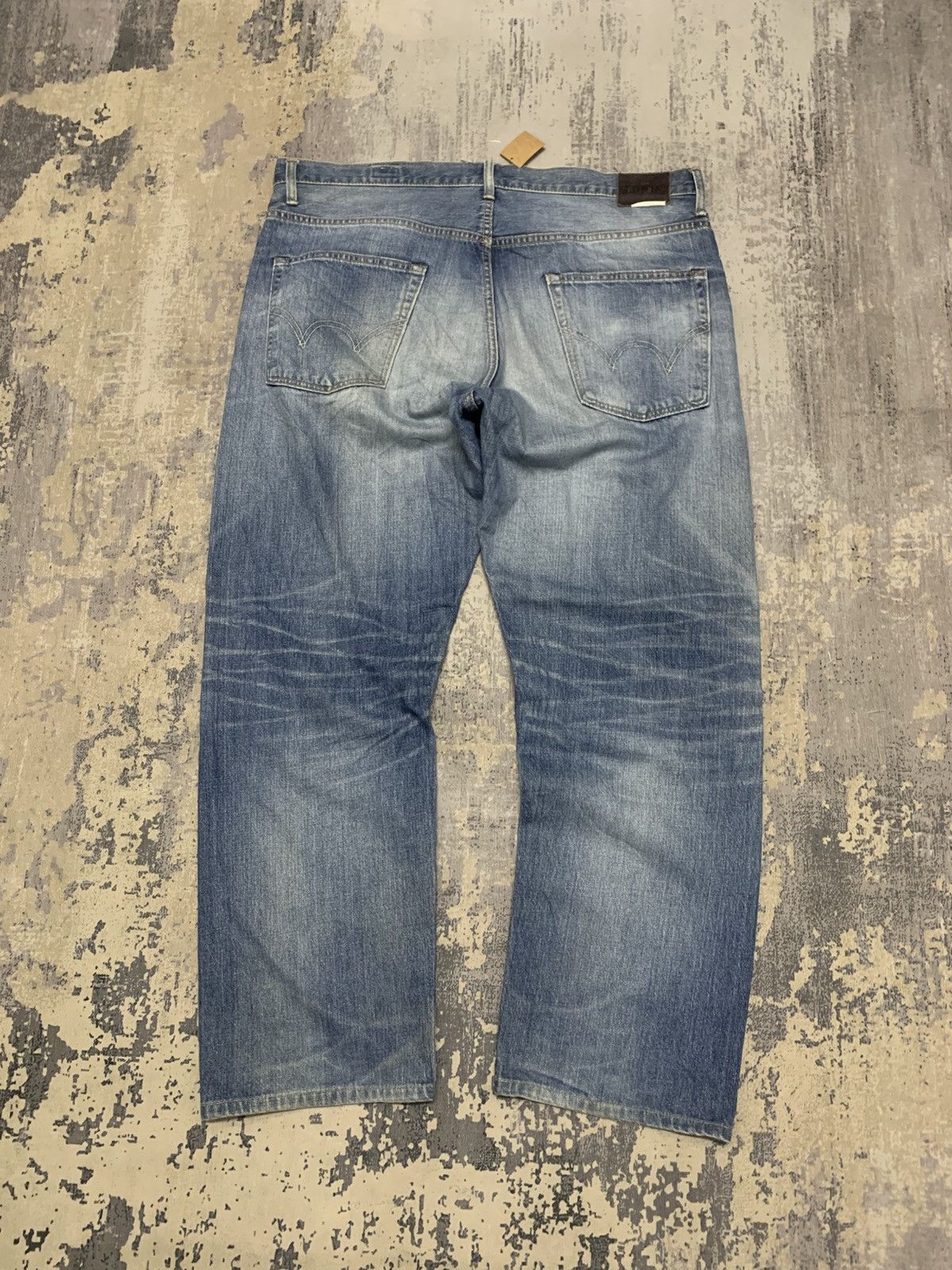 Edwin VINTAGE EDWIN Distressed Jeans W39 Size US 39 - 8 Thumbnail
