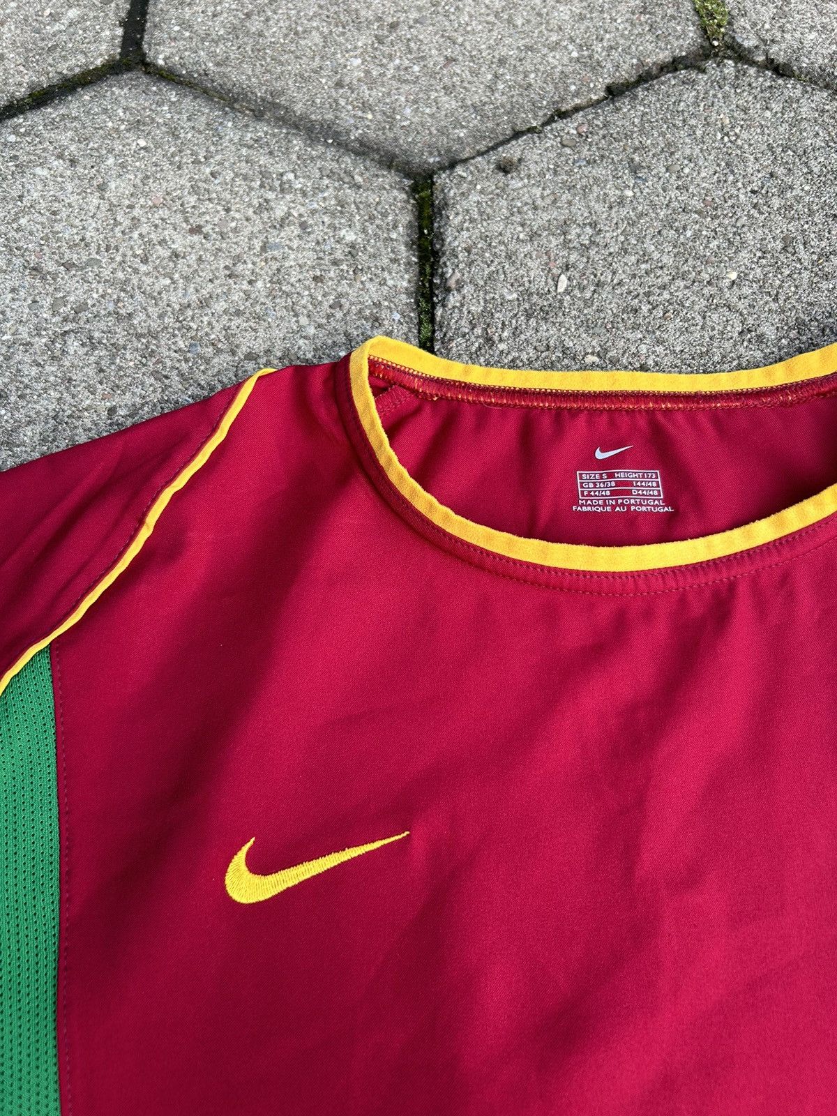 Nike Vintage Nike Portugal Luis Figo Jersey Size US S / EU 44-46 / 1 - 4 Thumbnail