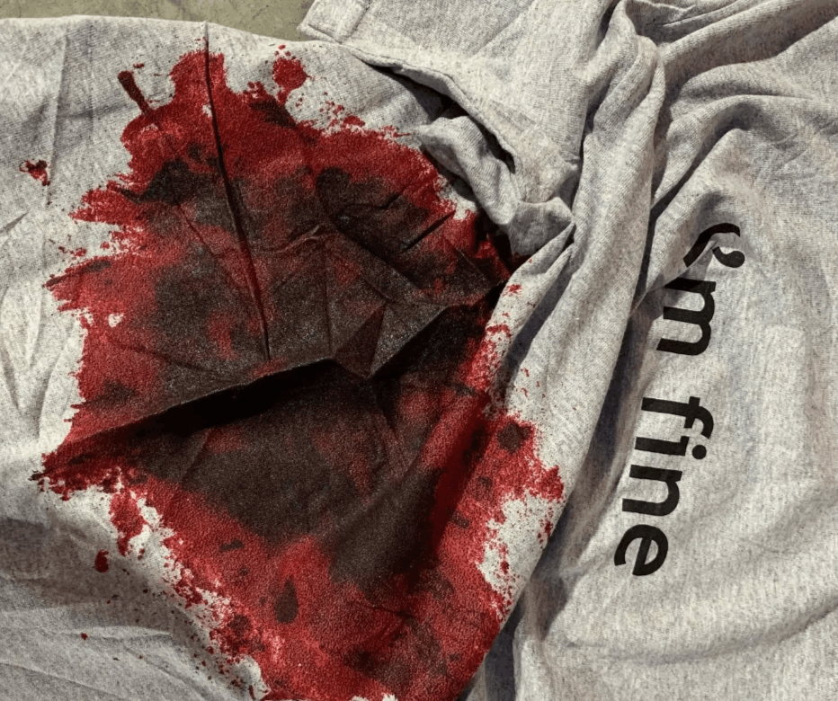 Japanese Brand I Am Fine Print Tees Size US S / EU 44-46 / 1 - 2 Thumbnail