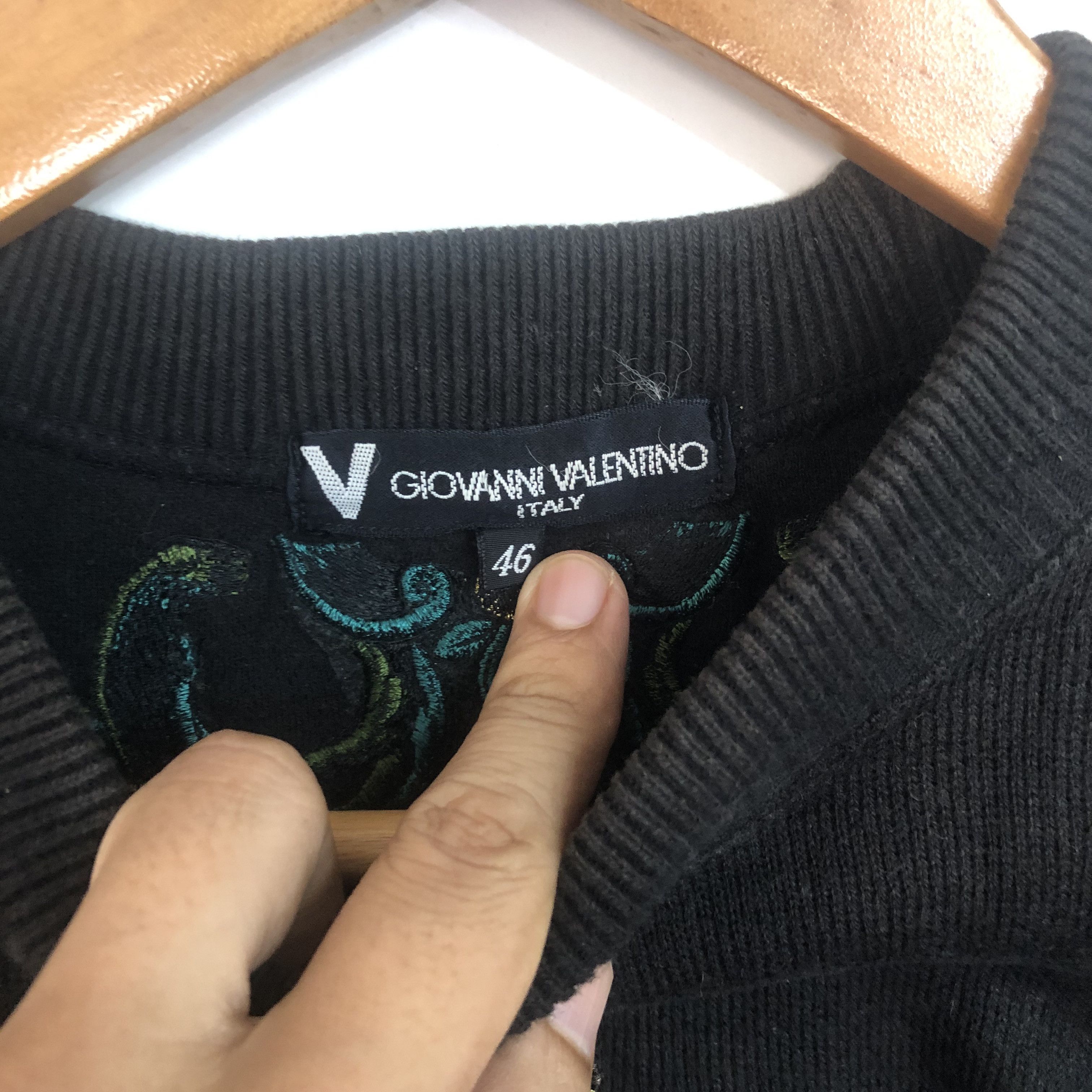 Giovanni Valentino Vintage Fancy Exclusive Giovanni Valentino Sweatshirt Size US M / EU 48-50 / 2 - 4 Thumbnail