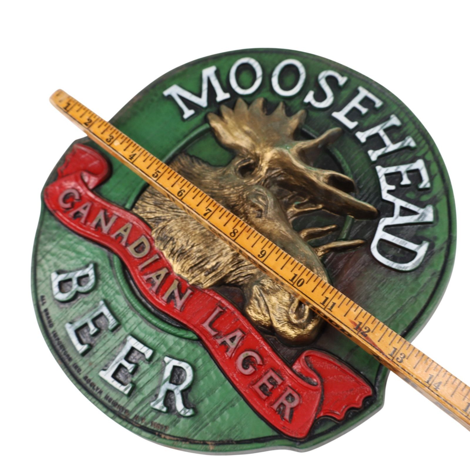 Vintage Vintage Moosehead Beer Plastic 3D Sign Size ONE SIZE - 6 Thumbnail