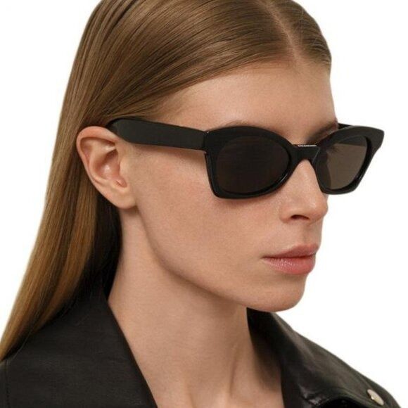Balenciaga NEW BALENCIAGA BB0230S 001 BLACK CAT EYE WOMEN SUNGLASSES BA Size ONE SIZE - 1 Thumbnail