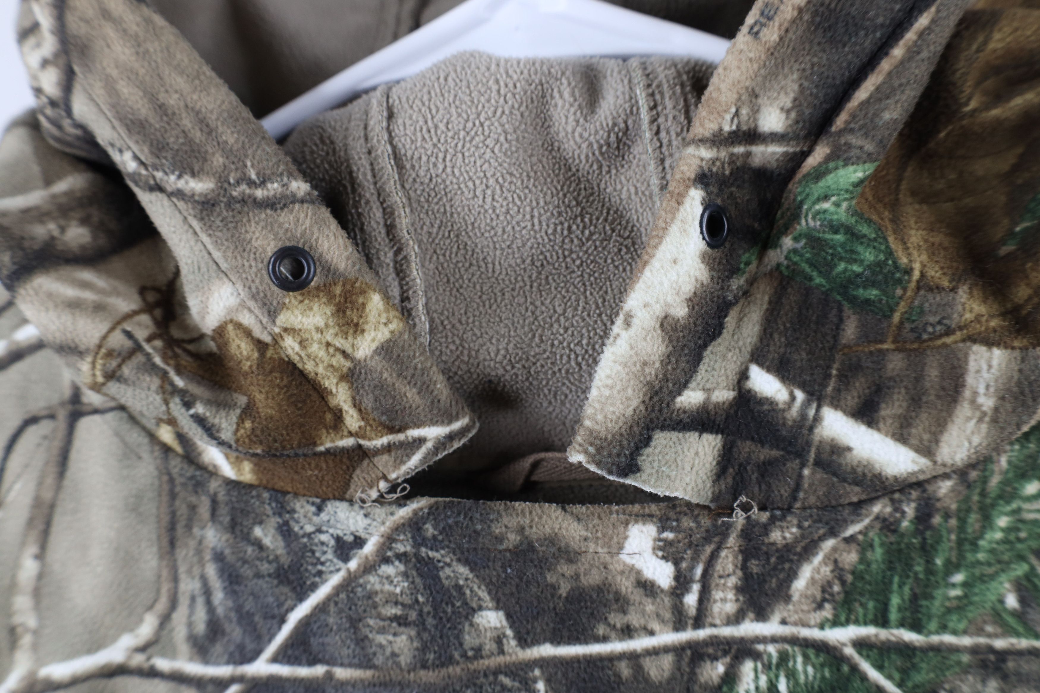 Vintage Vintage Streetwear Chamois Cloth Camouflage Hoodie Jacket Size US L / EU 52-54 / 3 - 4 Thumbnail