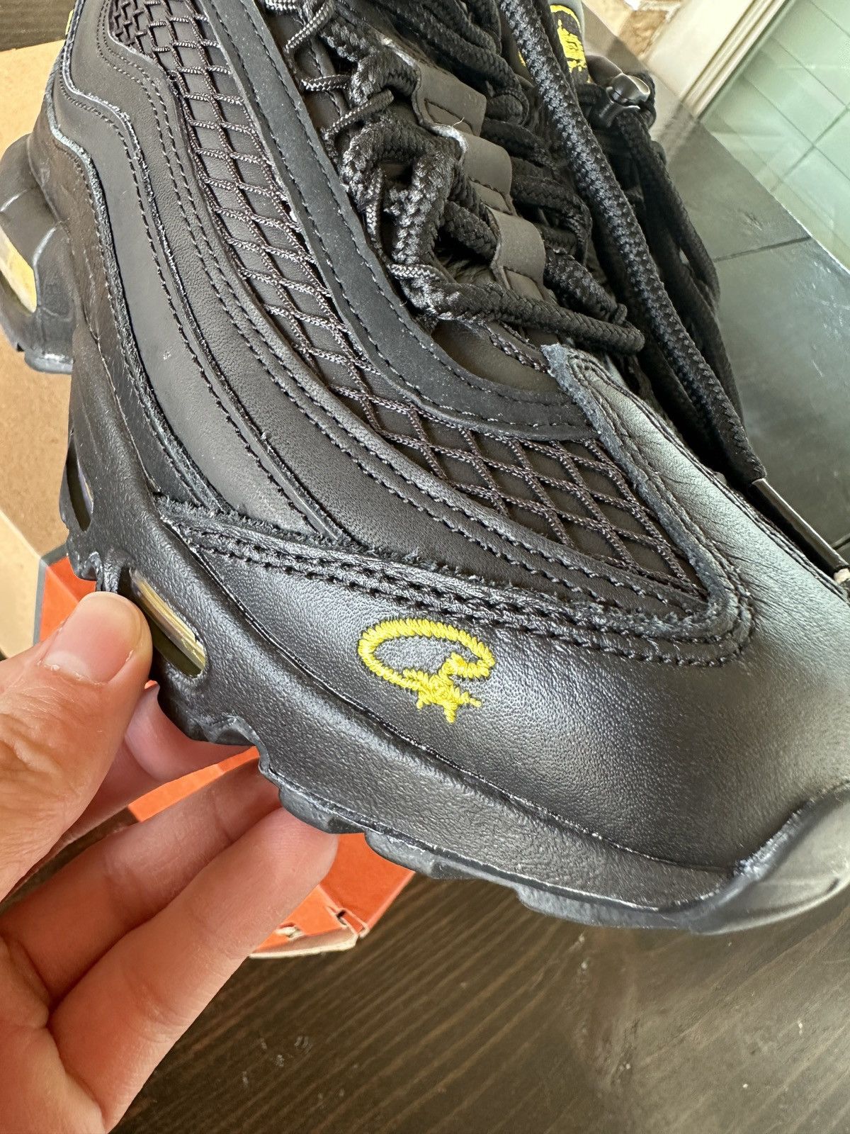 Corteiz × Nike Corteiz x Nike Air Max 95 Honey Black Size US 8 / EU 41 - 11 Thumbnail