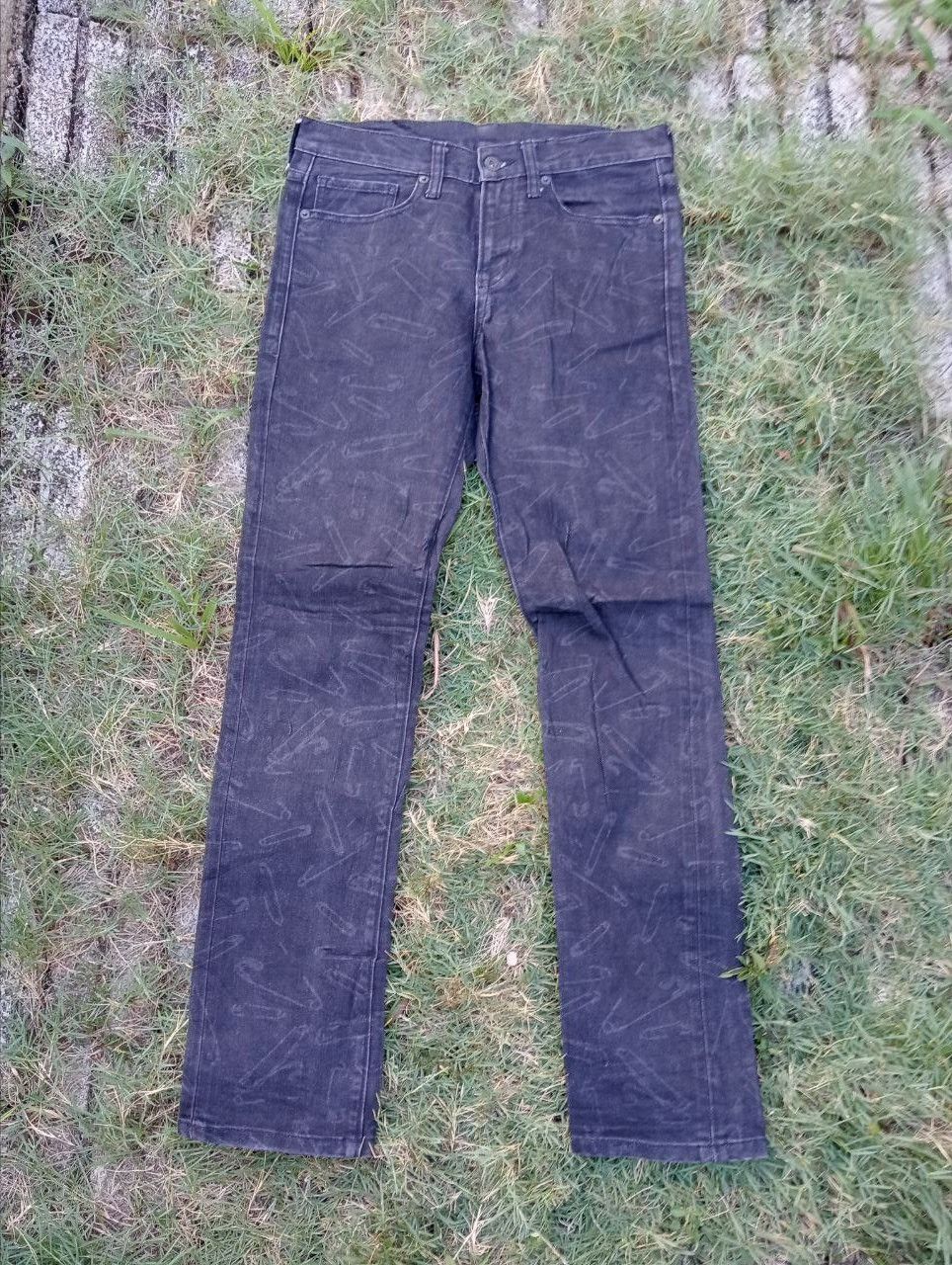 Japanese Brand Japanese Safety Pin Design Jeans - Size 29 Size US 29 - 1 Thumbnail