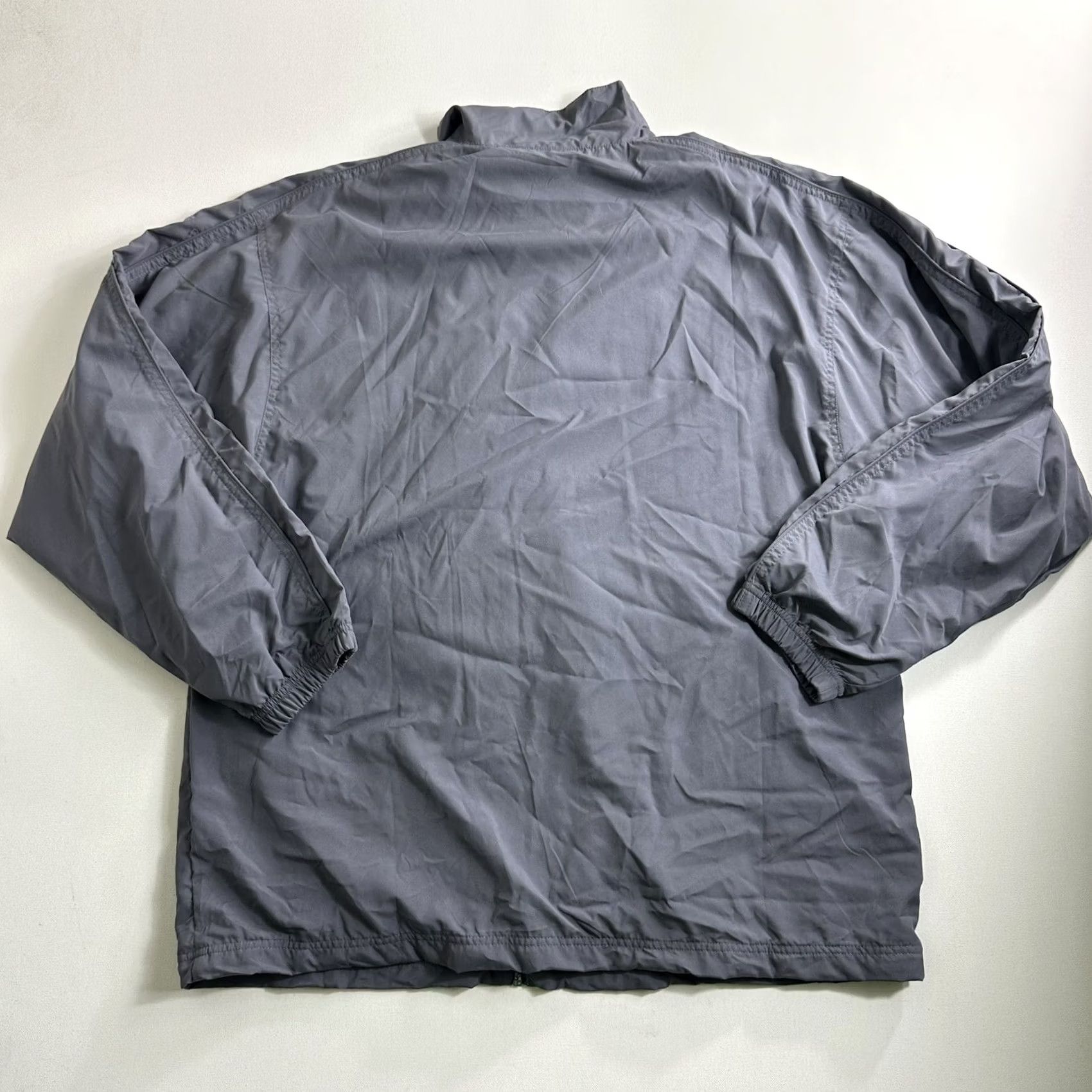 Reebok VINTAGE Reebok Track Jacket Mens XL Gray Full Zip Lined Warm Up Active 90s Jacket Connection Size US XL / EU 56 / 4 - 2 Thumbnail
