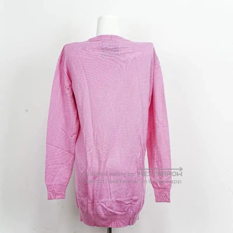 Moschino Moschino Pink Cashmere Long Sleeve Sweater . Size M / US 6-8 / IT 42-44 - 3 Thumbnail