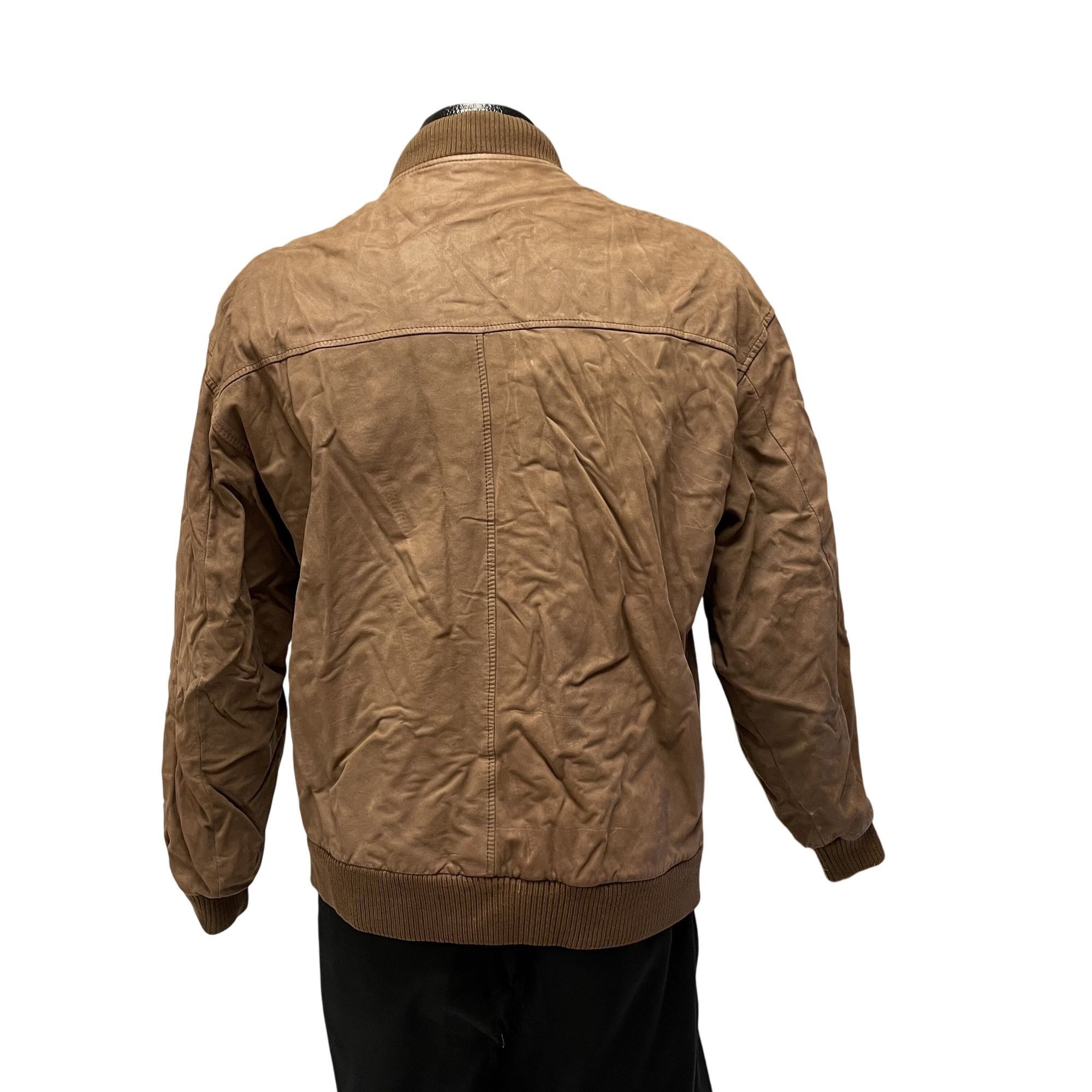 Adventure Bound 80s Adventure Bound WILSONS Leather BOMBER Motorcycle Jacket Size US L / EU 52-54 / 3 - 7 Thumbnail