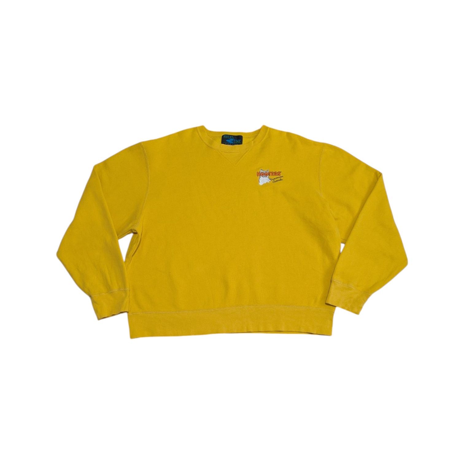 Vintage Vintage Hooters Vancouver Canada Pullover Sweatshirt Yellow Size US L / EU 52-54 / 3 - 1 Thumbnail