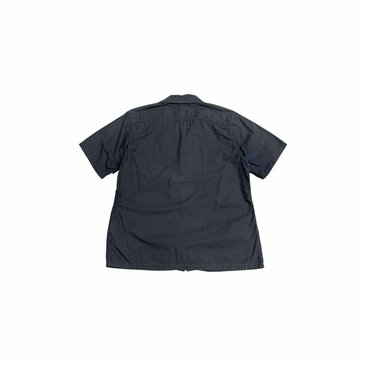 Issey Miyake × Japanese Brand × Zucca 🔥Vintage Cabane De Zucca By Issey Miyake Shirt Short Sleeve Size US L / EU 52-54 / 3 - 7 Thumbnail