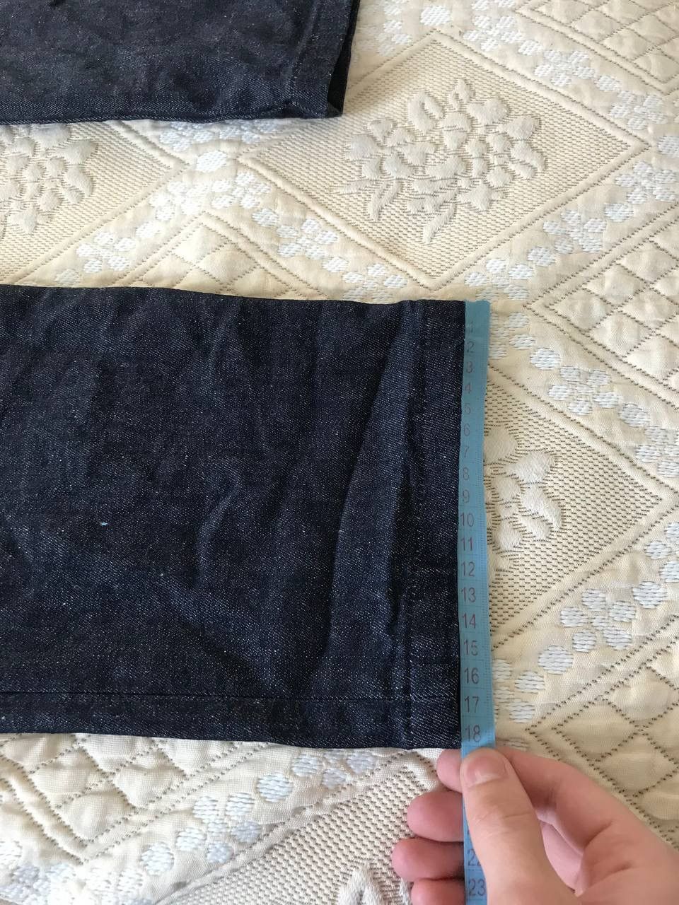 Other 🔥 Cruna Brera Mens Denim Trousers Italy Pants Size 52 Suit Size US 36 / EU 52 - 15 Thumbnail