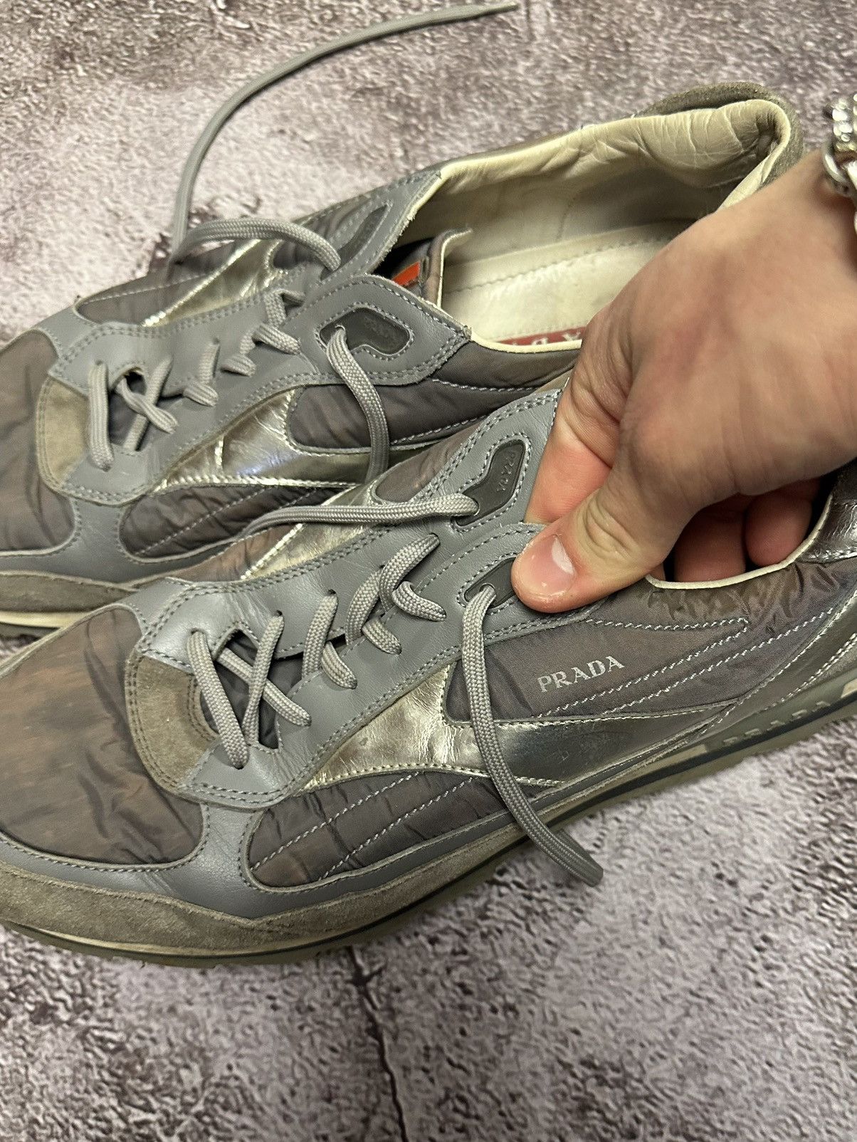 Prada Vintage Prada sneakers Size US 9 / EU 42 - 3 Thumbnail