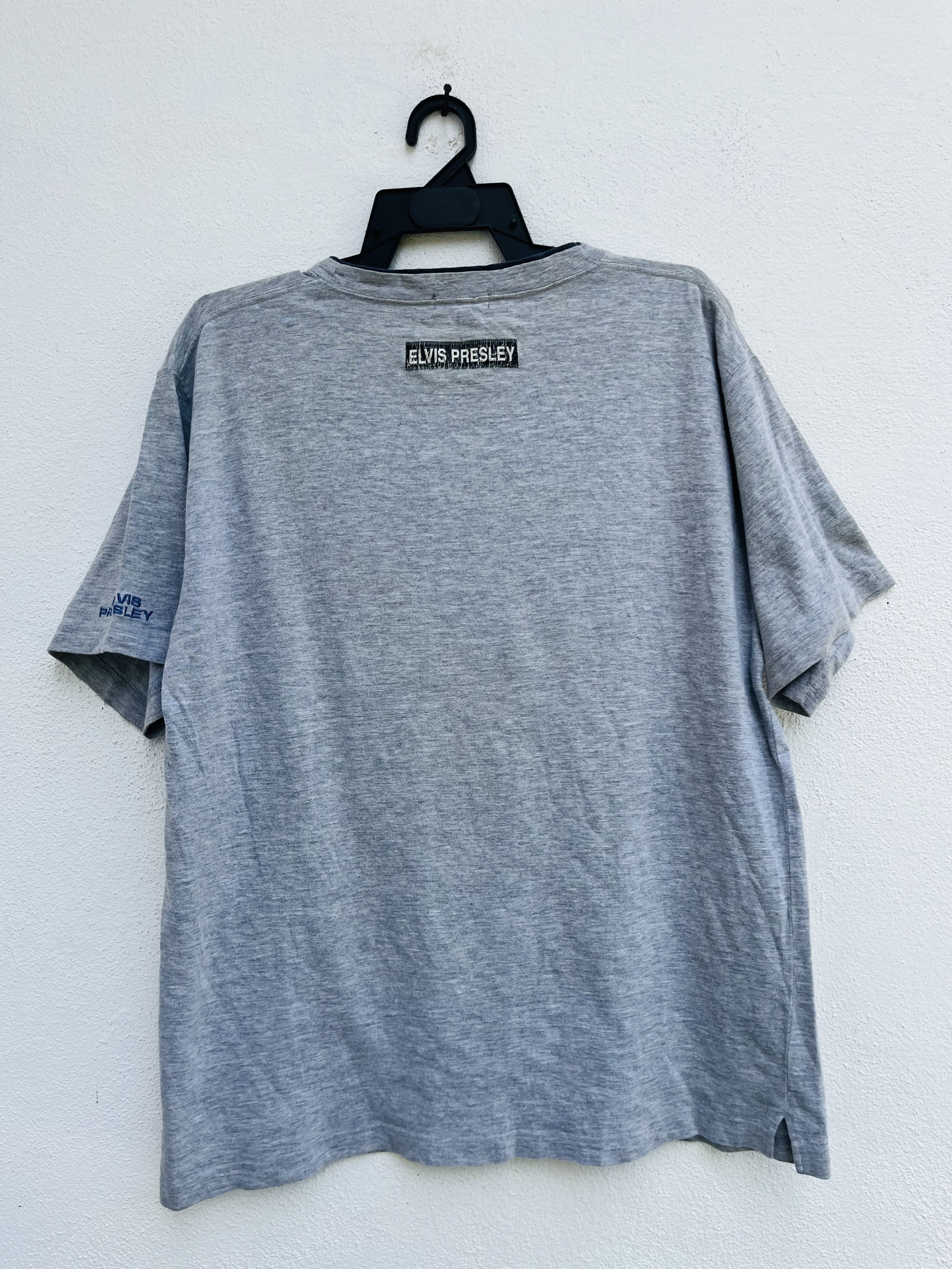 Band Tees × Vintage Vintage Elvis Presley Famous Artist Fashion Style Size US L / EU 52-54 / 3 - 2 Thumbnail