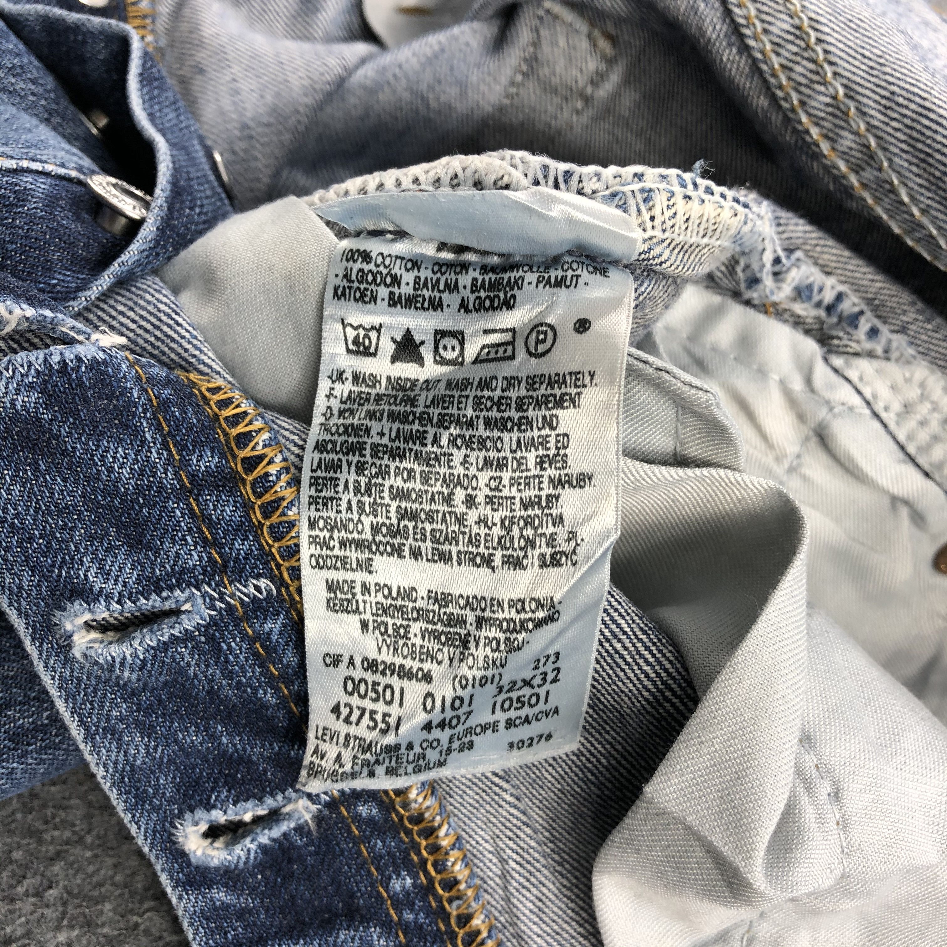Levi's × Vintage Vintage Levis 501 Jeans-JM860 Size US 31 - 10 Thumbnail