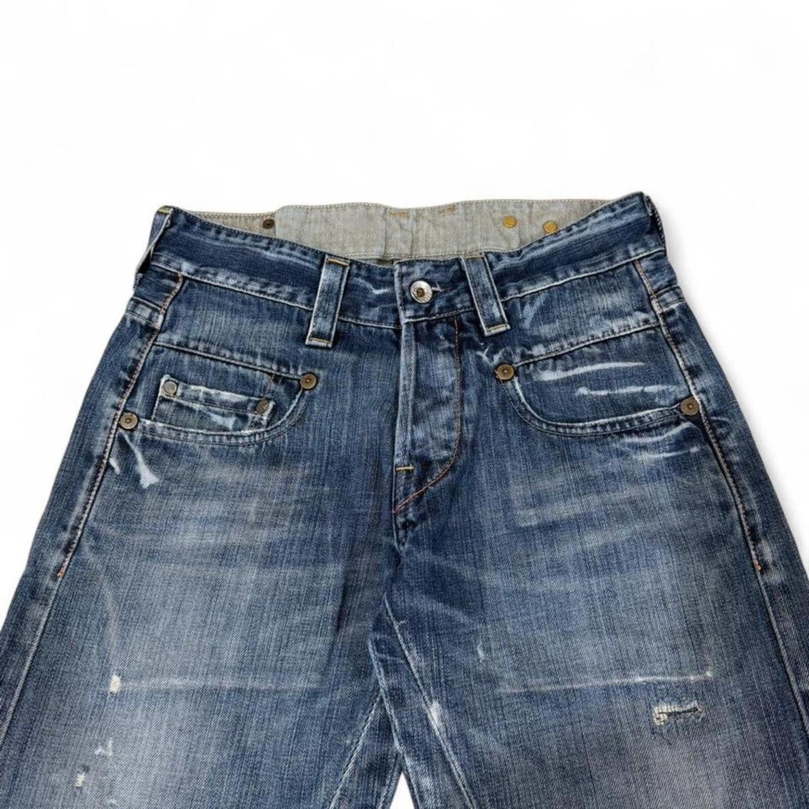 Other G-Star blue denim jeans with a distressed look Size 28" / US 6 / IT 42 - 4 Thumbnail