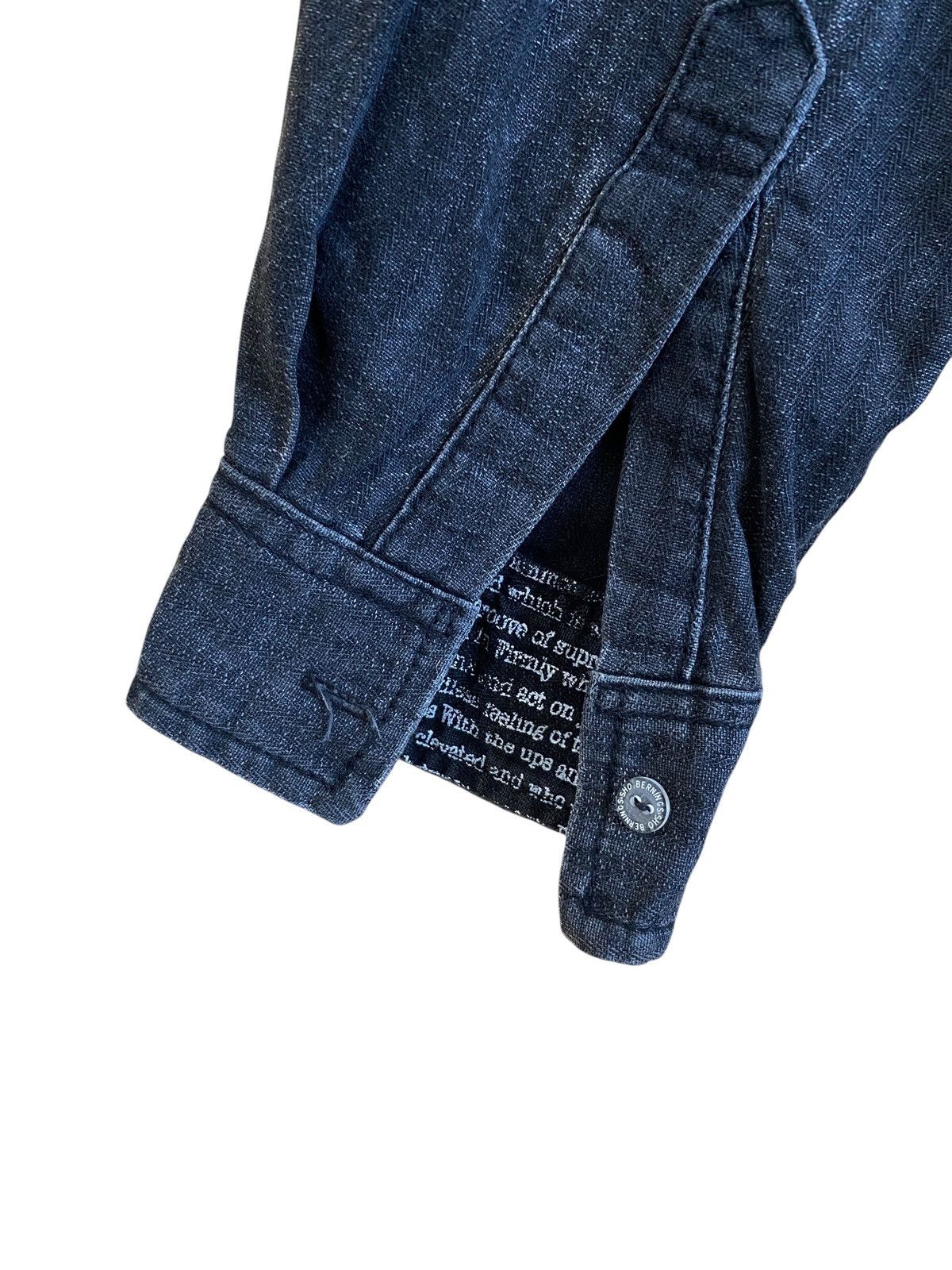 BERNINGS SHO Vintage Japanese Brand Bernings Sho Shirt 1990s Size US L / EU 52-54 / 3 - 6 Thumbnail