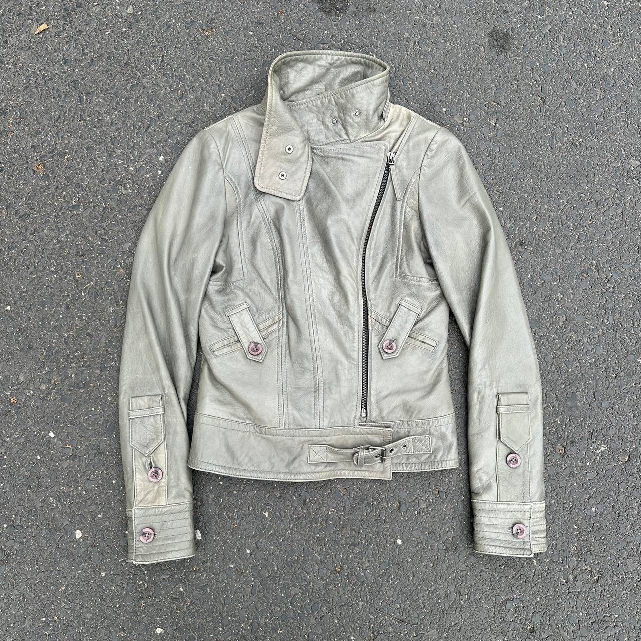 Other grey eco leather jacket Size S / US 4 / IT 40 - 1 Thumbnail