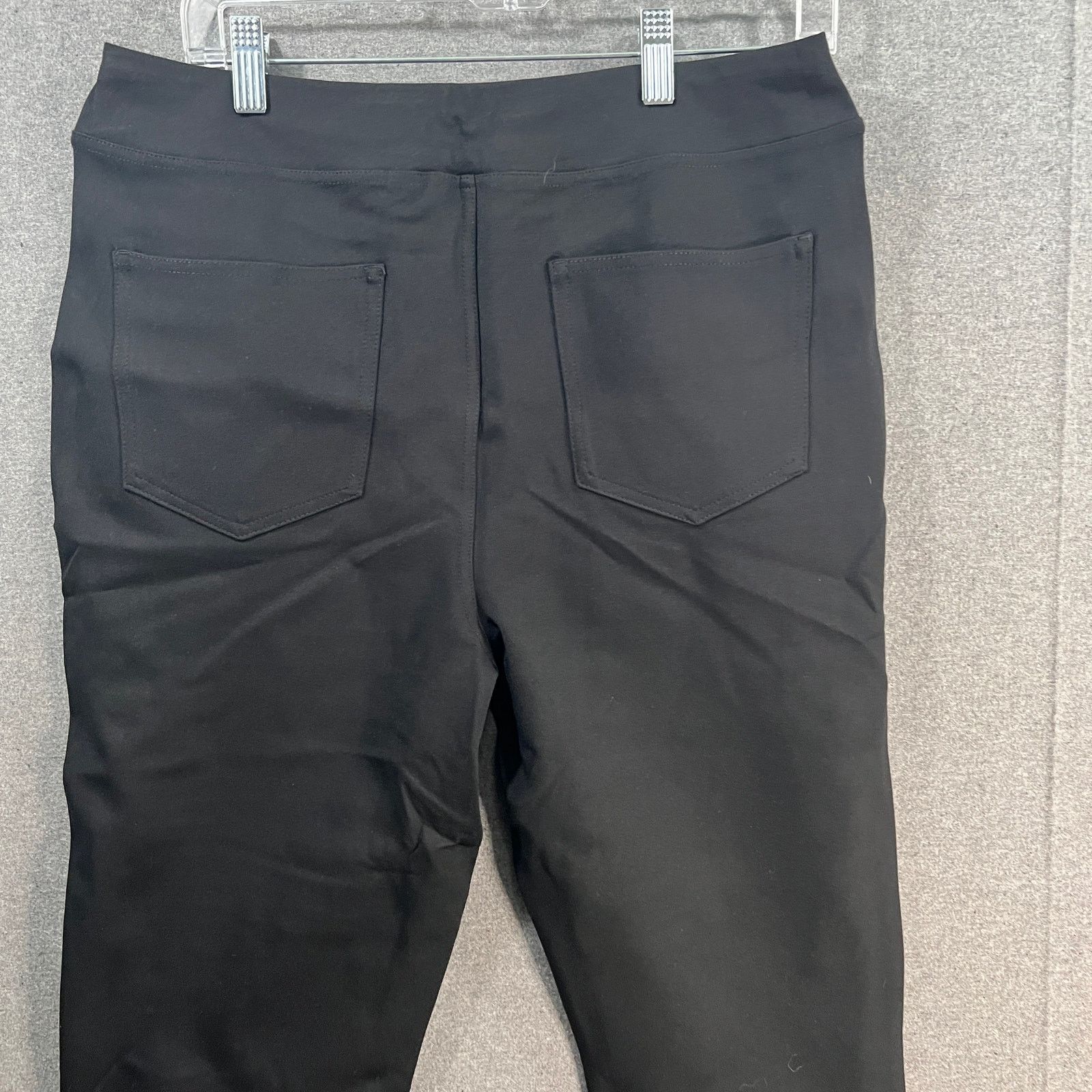 Other Belle by Kim Gravel Tall Ponte 5 Pocket Slim Cropped Pants Size 34" / US 12 / IT 48 - 4 Thumbnail