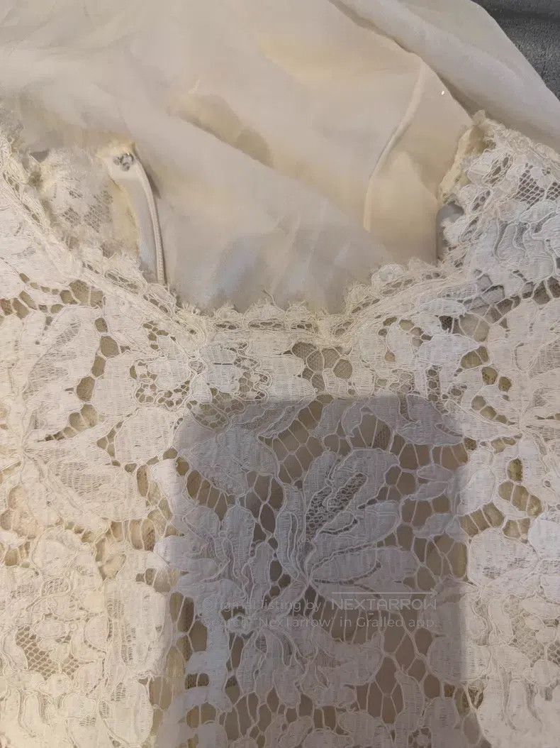 Valentino Valentino White lace dress two-piece set Size S / US 4 / IT 40 - 6 Thumbnail