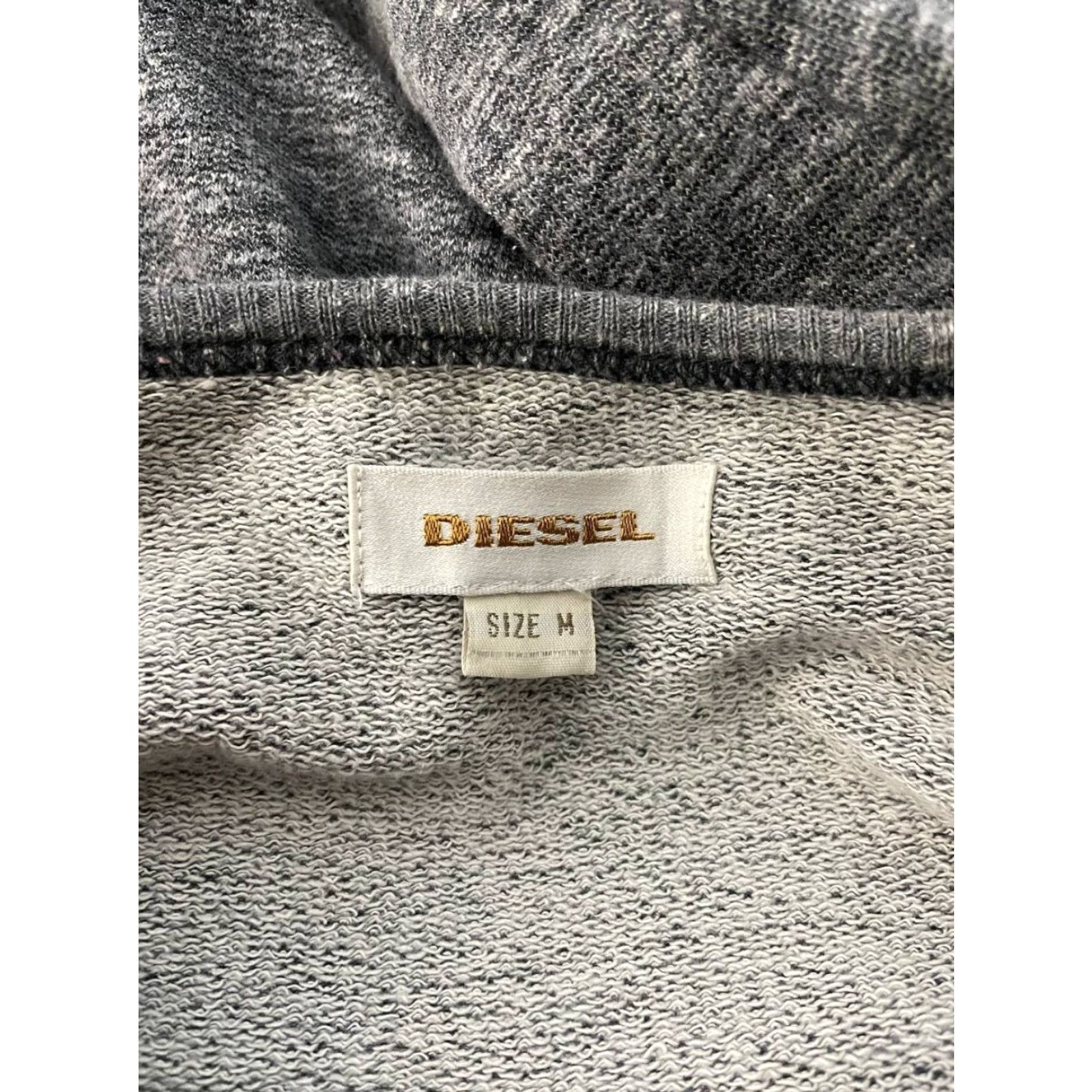 Diesel Diesel Mens Sweatshirt M Gray Cotton Crew Neck Pullover Long Sleeve Sweatshirt Size US M / EU 48-50 / 2 - 3 Thumbnail