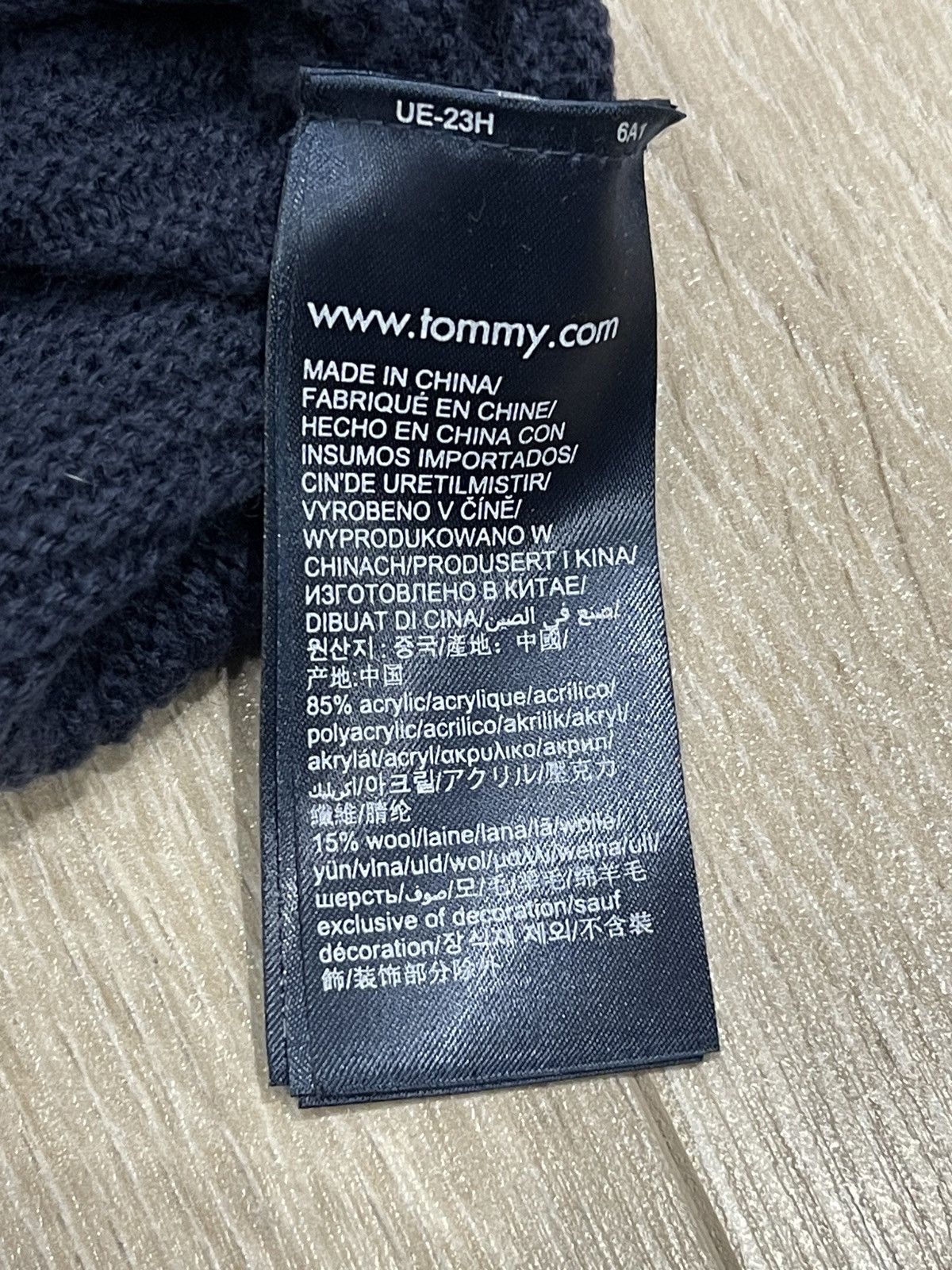 Tommy Hilfiger Tommy Hilfiger blue sweater sweatshirt logo Size US L / EU 52-54 / 3 - 5 Thumbnail