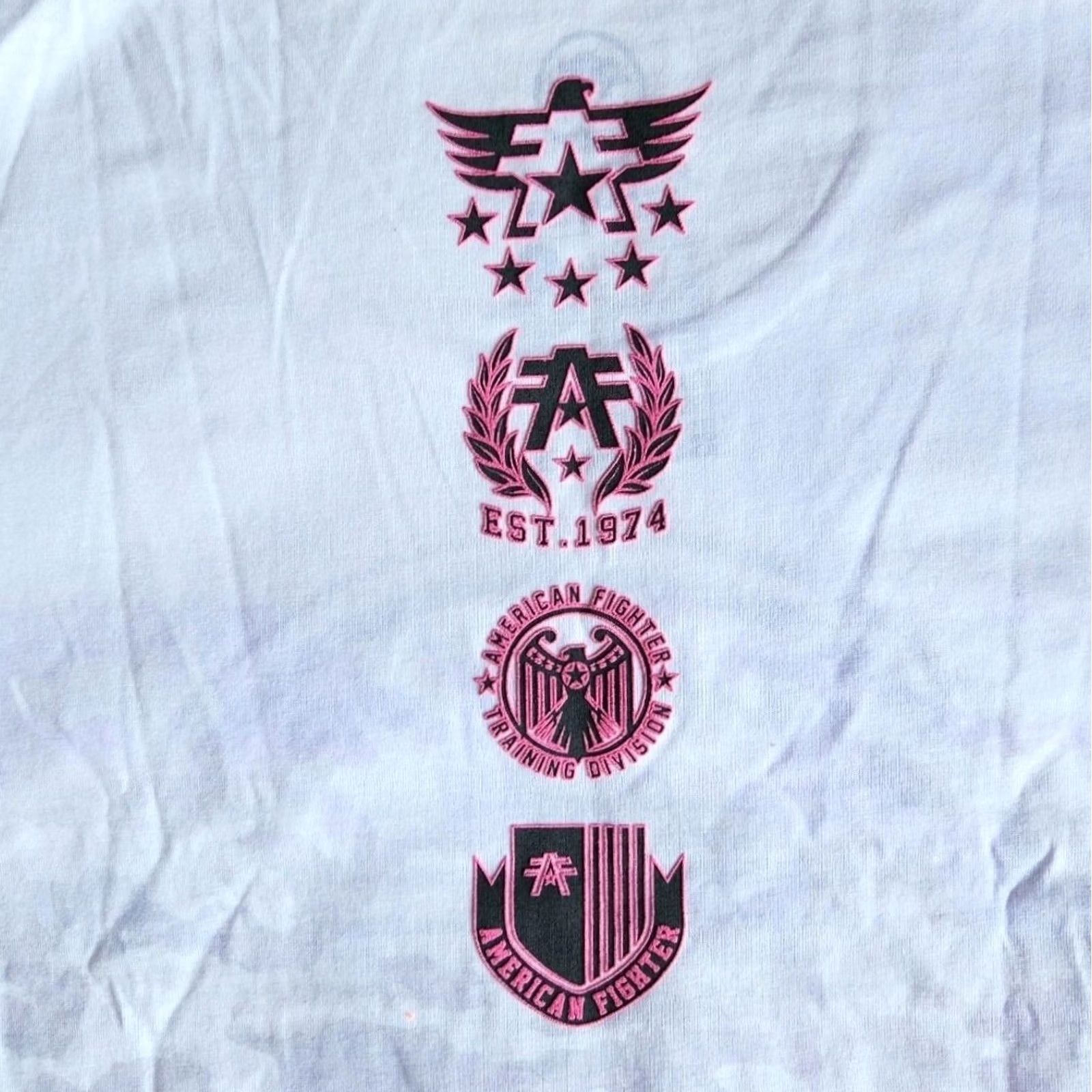 Vintage American Fighter T-Shirt Size L / US 10 / IT 46 - 4 Thumbnail