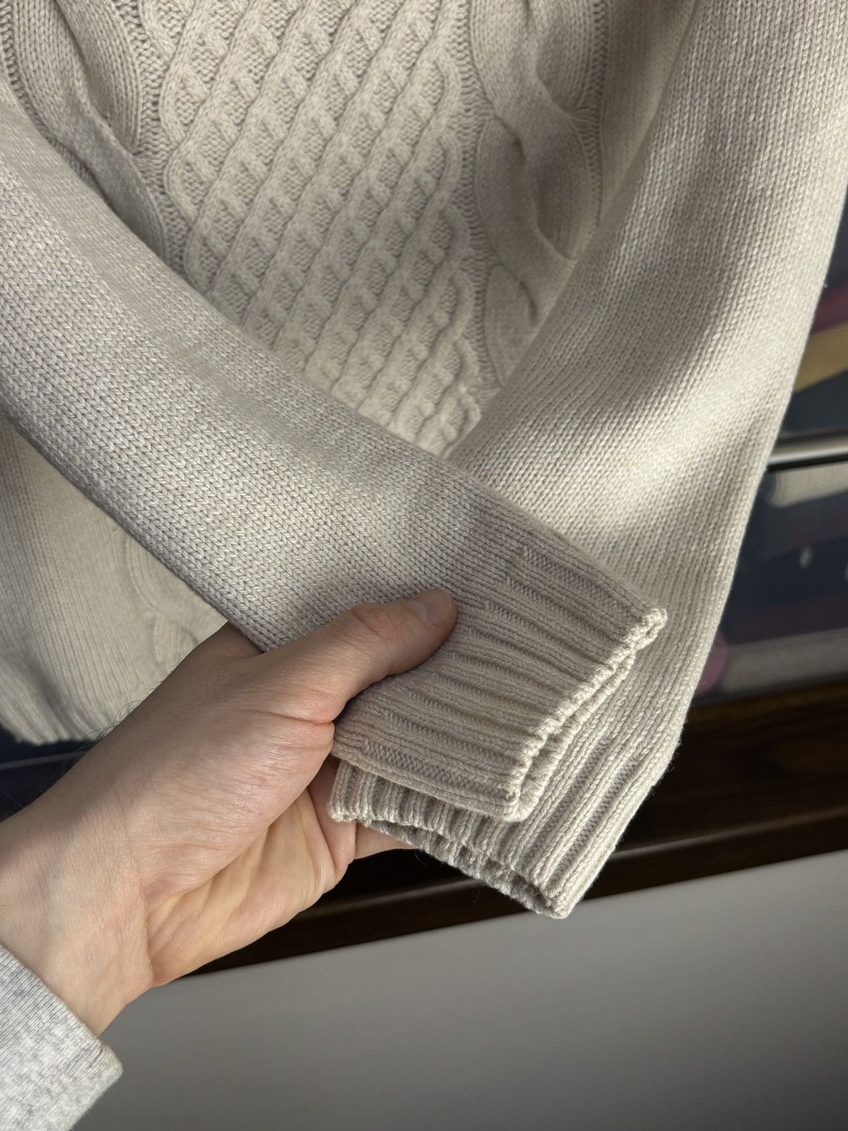Burberry Burberry Knit Lambswool Turtleneck Sweater Size M / US 6-8 / IT 42-44 - 3 Thumbnail