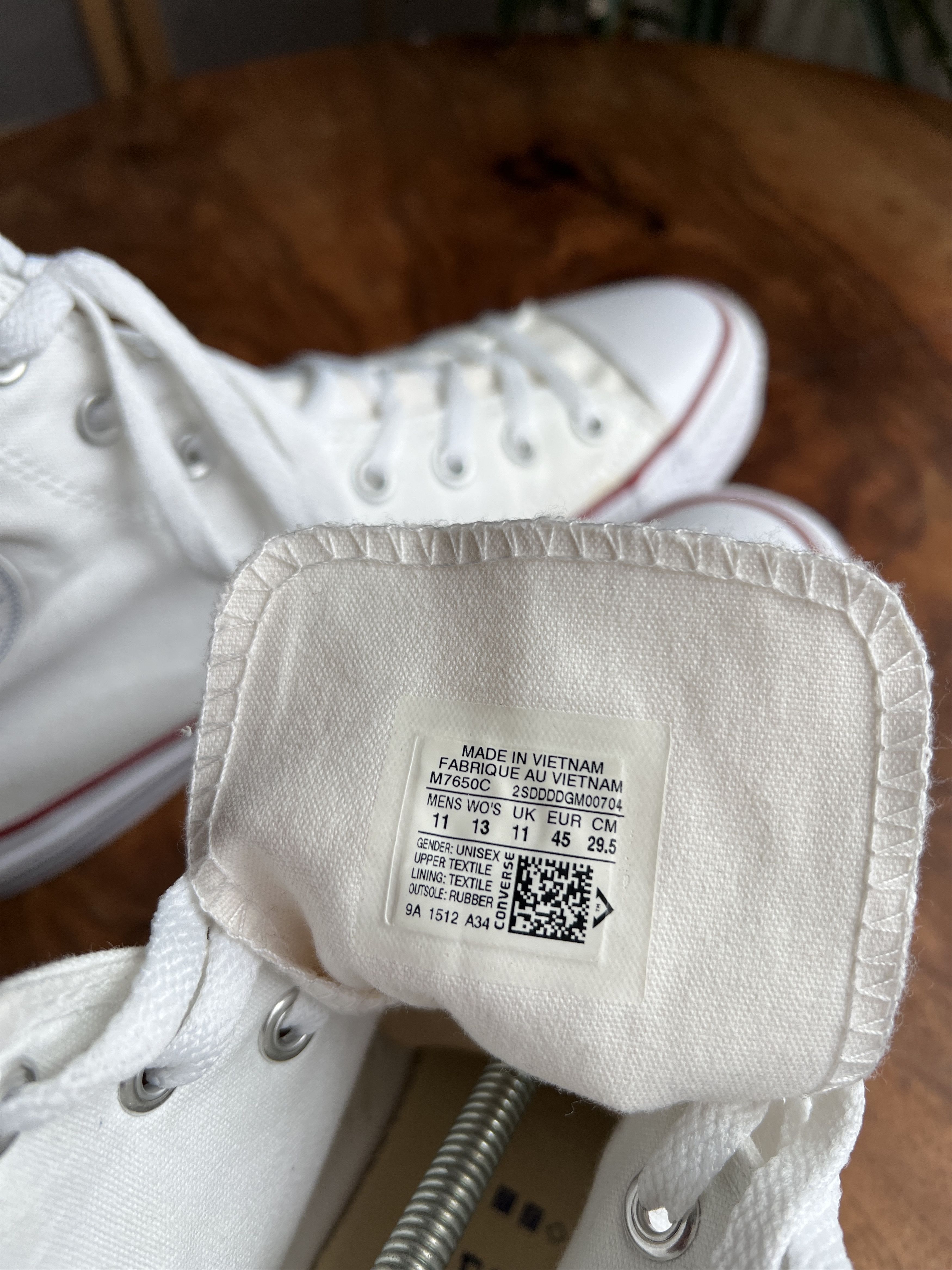 Converse Converse Chuck Taylor All star high sneakers shoes vintage Size US 11.5 / EU 44-45 - 13 Thumbnail