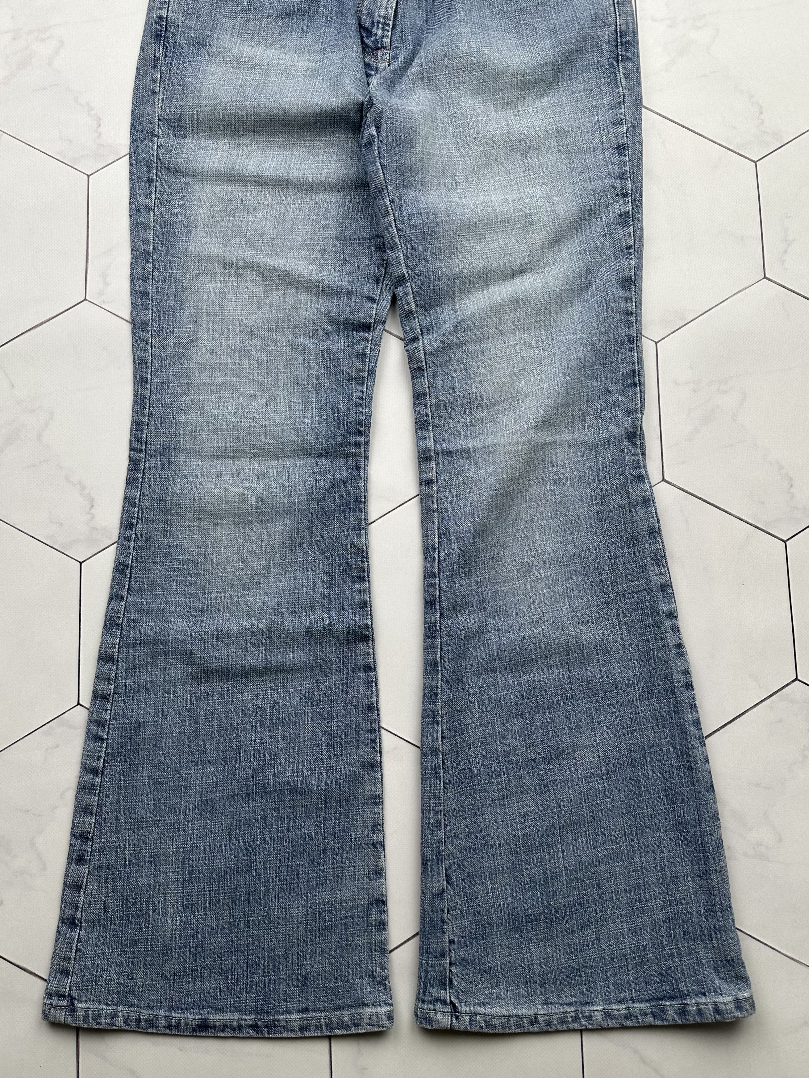 Japanese Brand Vintage Flare Jeans (B513)E2 Size 27" / US 4 / IT 40 - 3 Thumbnail