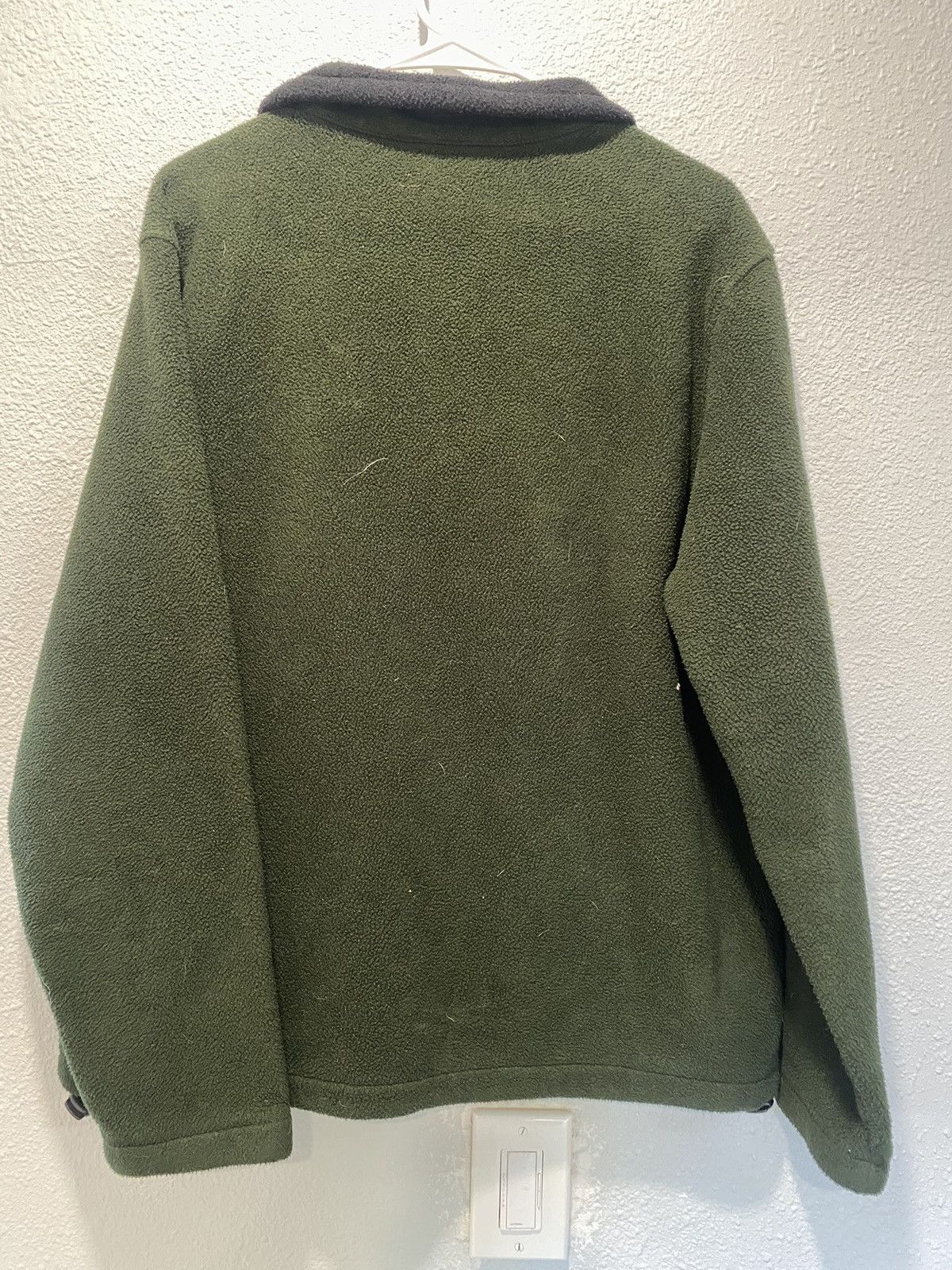 Eddie Bauer Vintage Olive Eddie Bauer Polartec Fleece Sweater Size US L / EU 52-54 / 3 - 2 Thumbnail