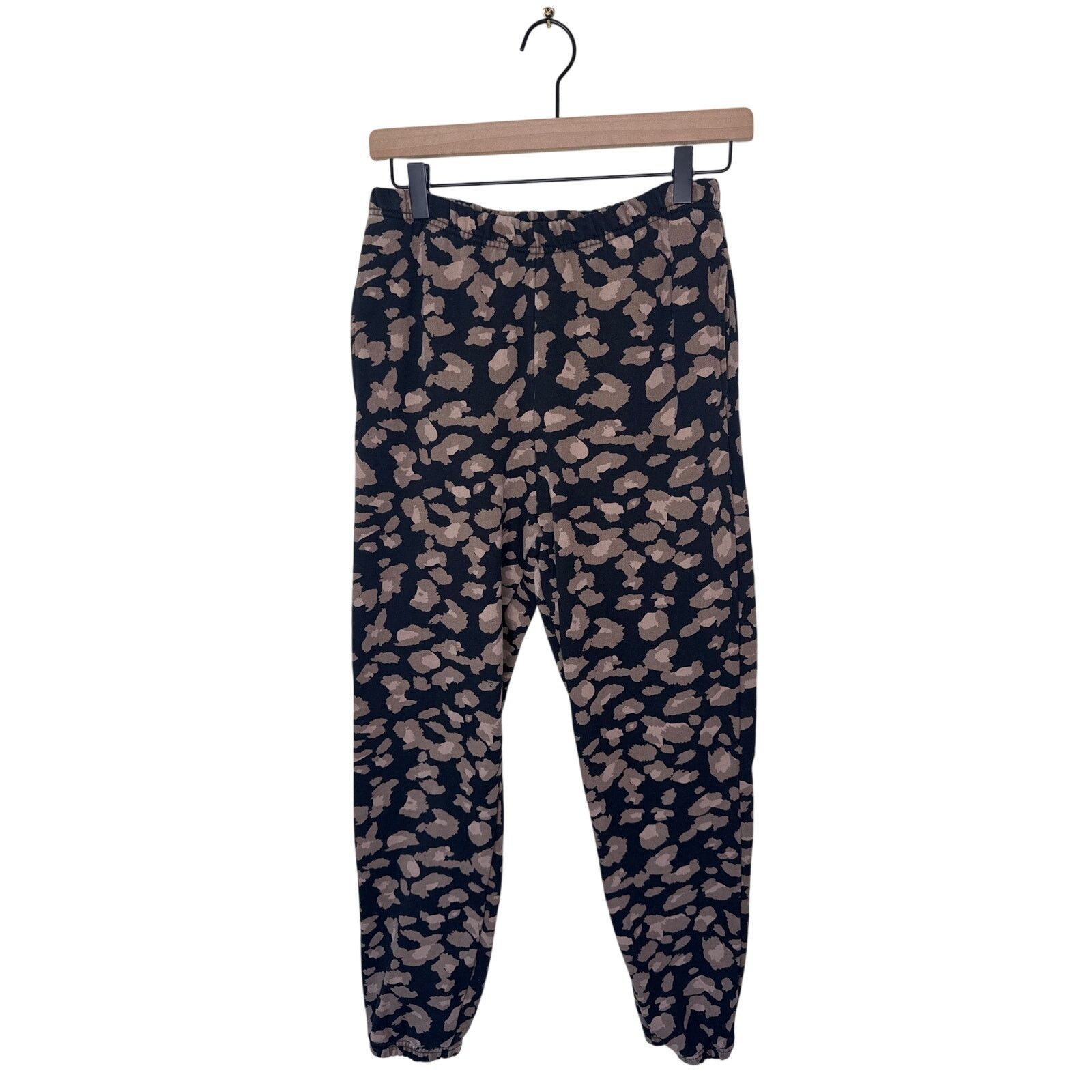 Other BRUNETTE THE LABEL Cheeta Leopard Print Jogger Sweatpants Size 28" / US 6 / IT 42 - 1 Thumbnail