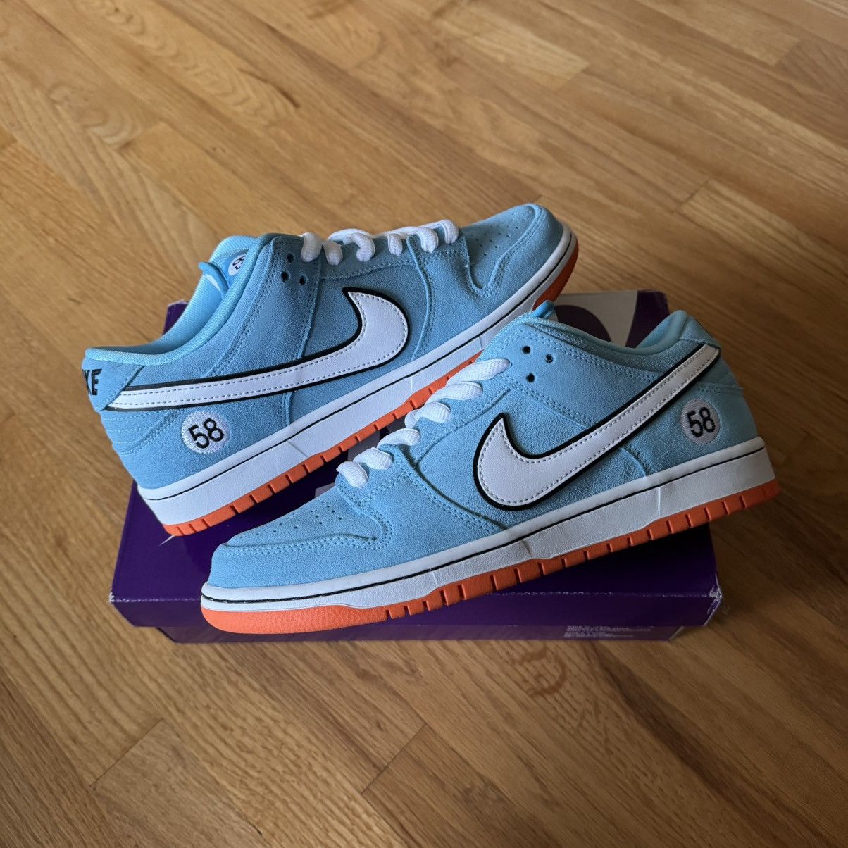 Nike Nike Sb Dunk Low Club 58 Gulf Size US 9 / EU 42 - 1 Thumbnail