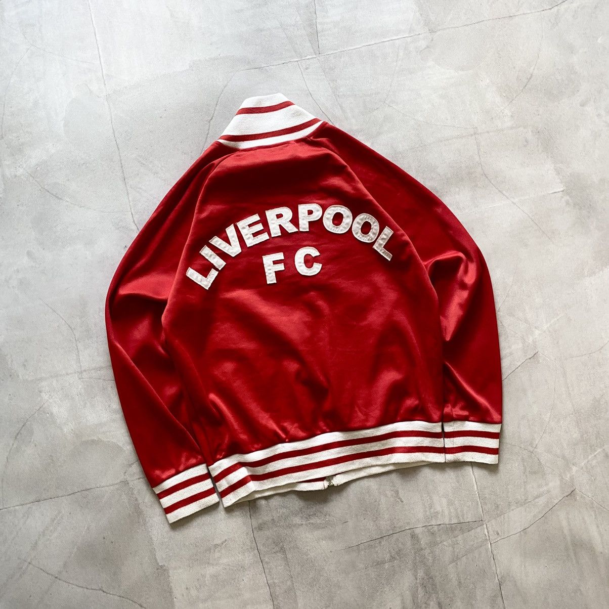 Vintage Liverpool F.A. Cup Final 1974 Score Draw Zip Track Jacket Size US M / EU 48-50 / 2 - 2 Thumbnail