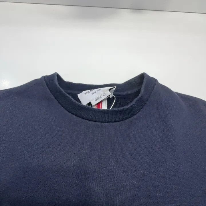 Thom Browne Thom Browne Women's Navy Blue Sweatshirt -2507 Size M / US 6-8 / IT 42-44 - 3 Thumbnail
