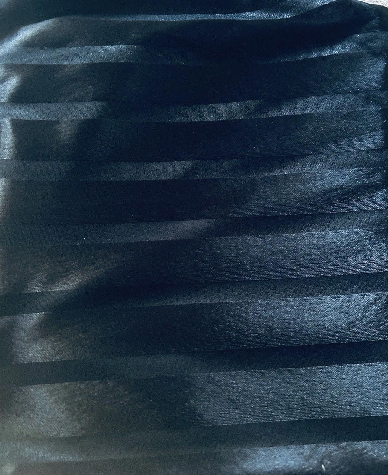 Other Vintage Made In USA Undercover Wear Sheer Stripe Black Pants Size ONE SIZE - 3 Thumbnail