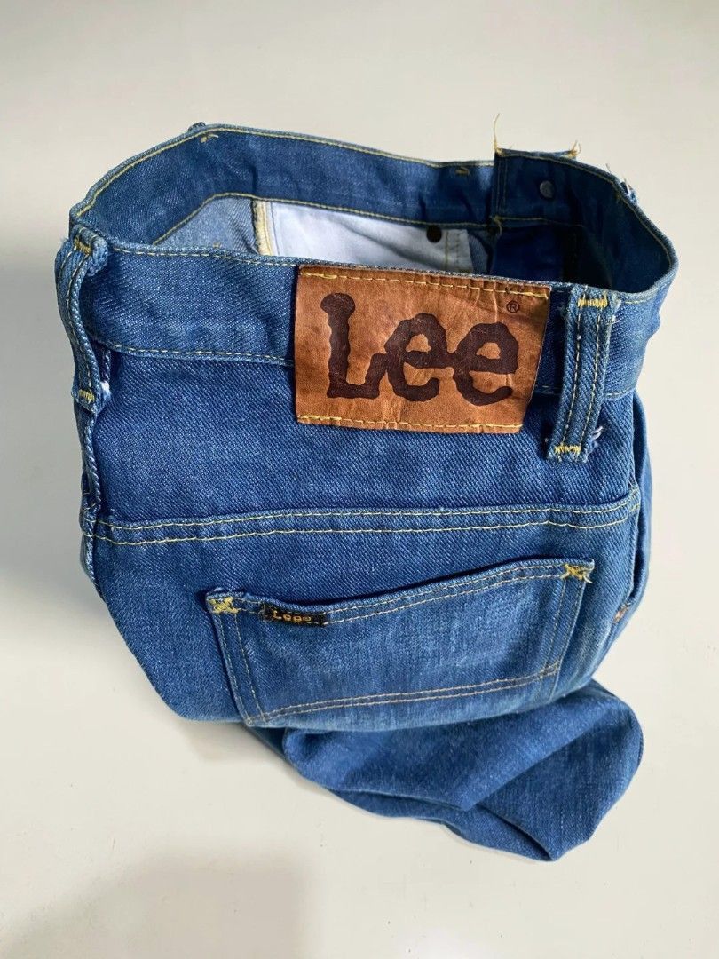 Lee lee vintage jeans 80's Size US 29 - 1 Thumbnail