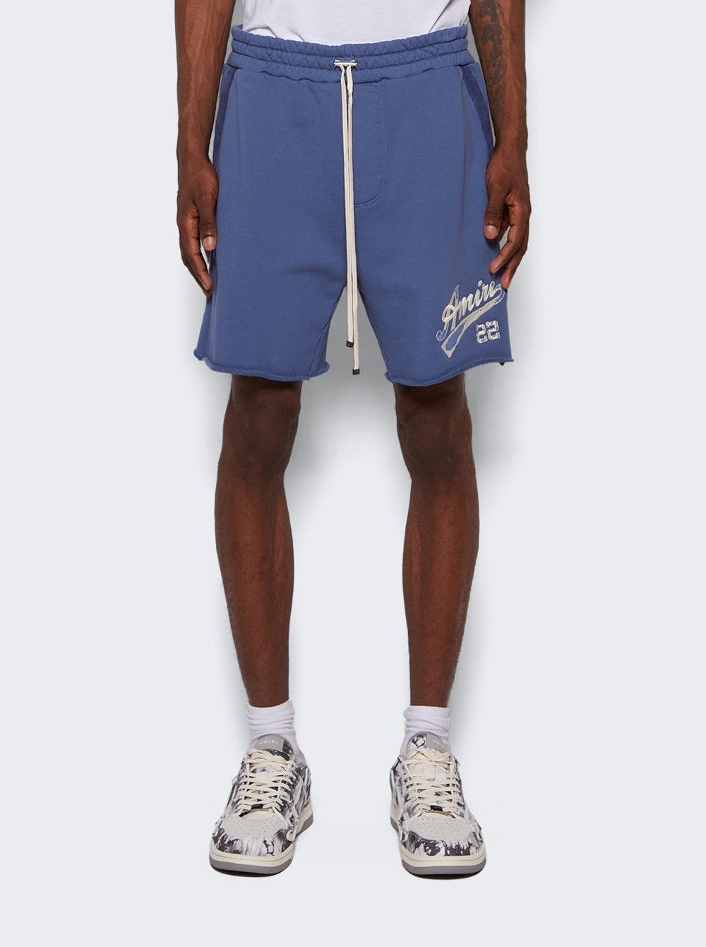 Amiri o1gr1nt1024 Amiri 22 Shorts in Bluefin Size US 32 / EU 48 - 3 Thumbnail