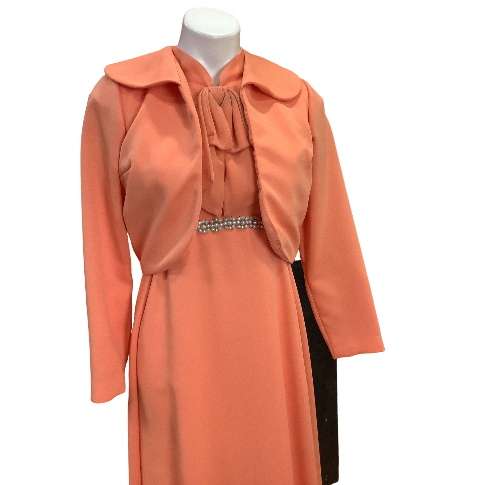 Pre-80's PC Maxi Dress and Jacket Set
