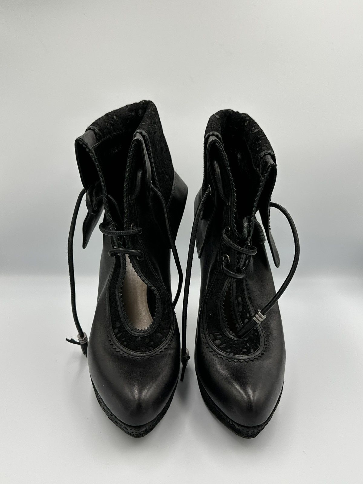 Dior Christian Dior leather lace up Boots very rare Size US 9 / IT 39 - 4 Thumbnail