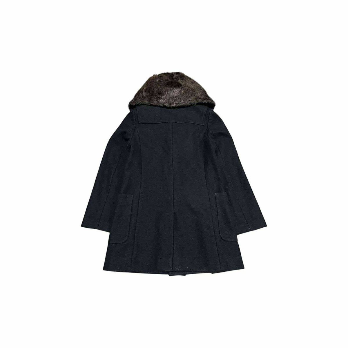 Issey Miyake 🔥Rare Vintage IS Sunao Kuwahara Wool Duffle Coat Fur Collar Size US S / EU 44-46 / 1 - 16 Thumbnail