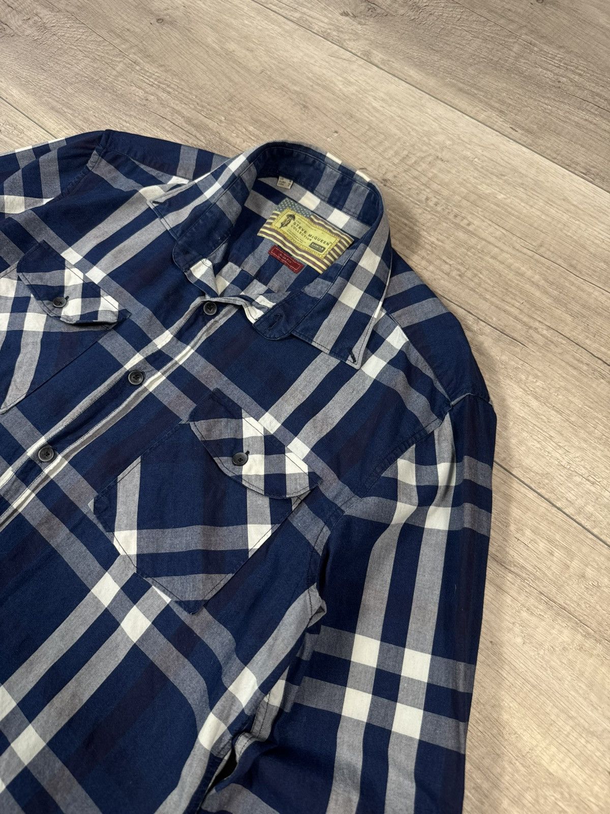 Barbour Barbour International Steve McQUEEN Checkered Slim Fit Shirt Size US M / EU 48-50 / 2 - 2 Thumbnail