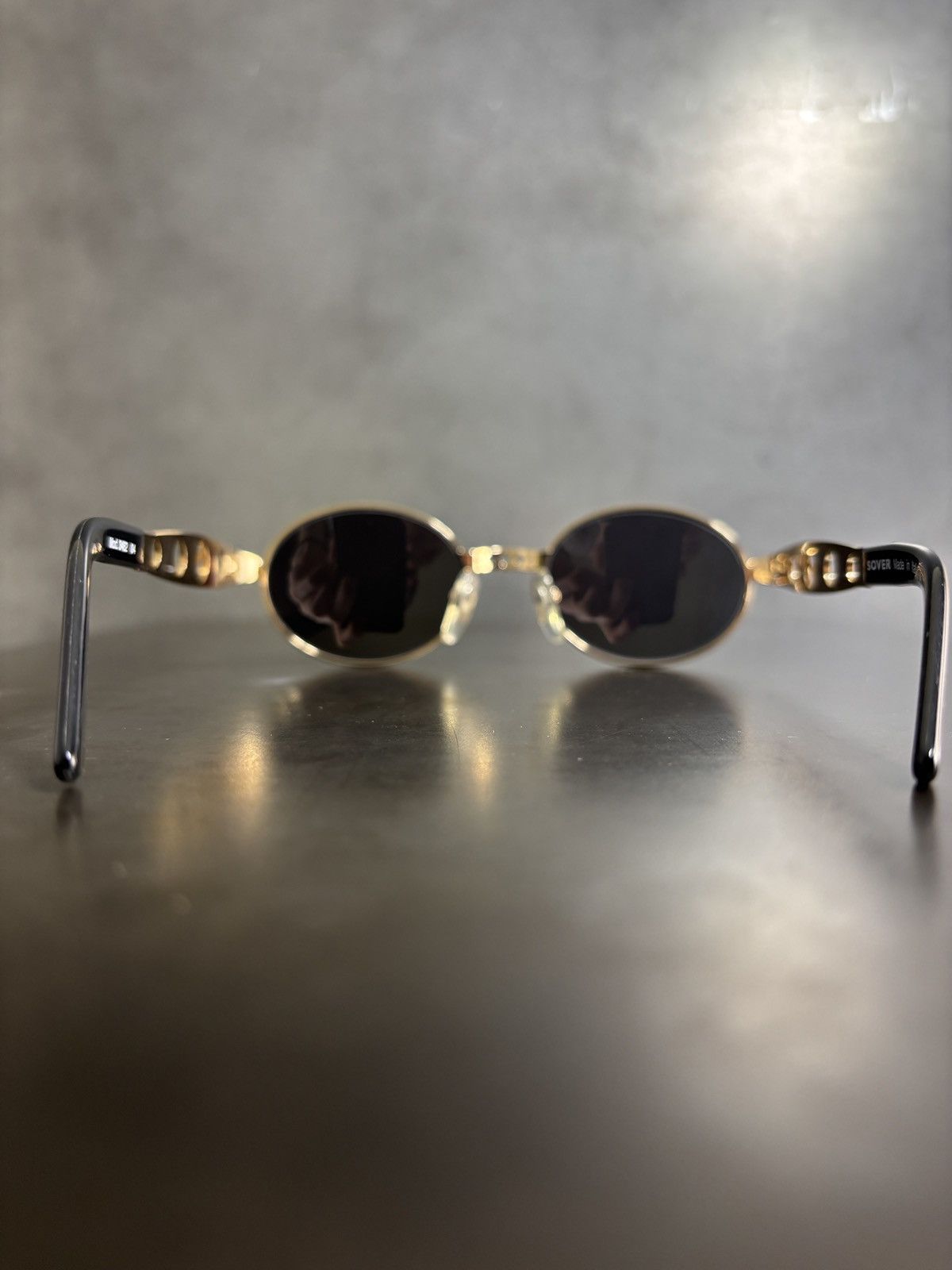 Designer NOS 1990s Sunglasses Metal JPG Diesel Sover Italy Deadstock Size ONE SIZE - 11 Thumbnail