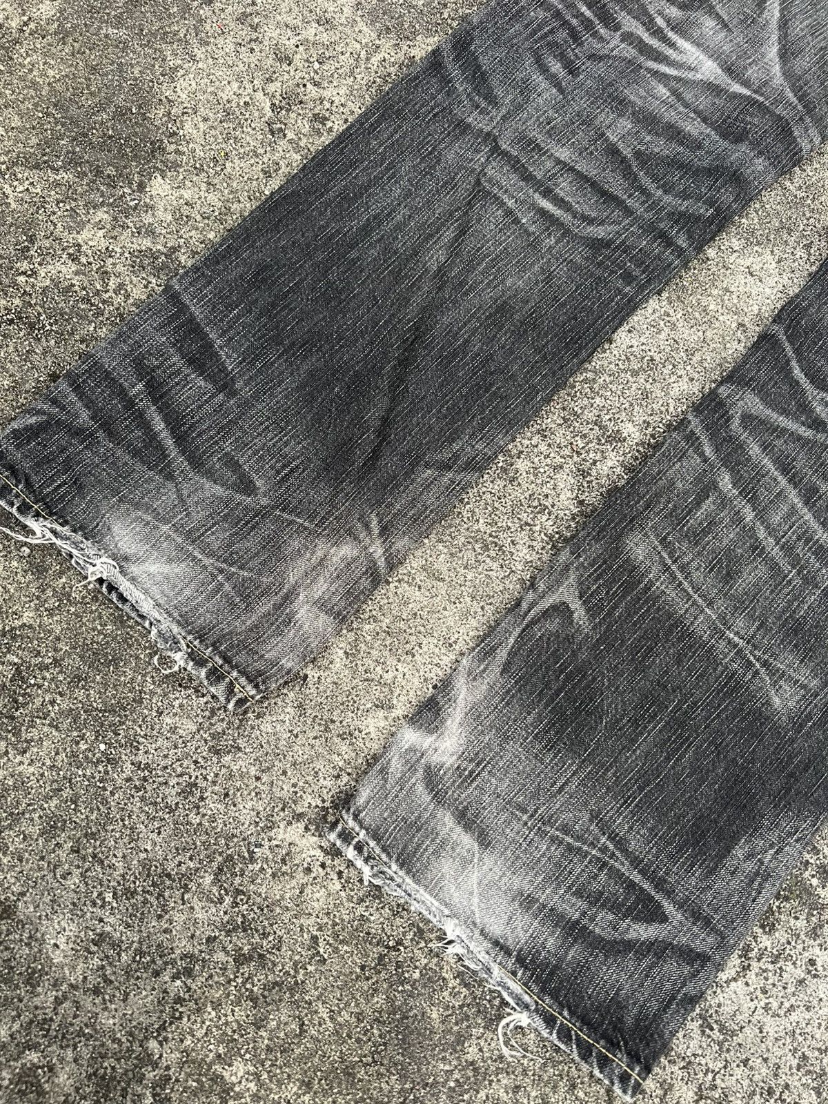 Edwin VINTAGE EDWIN 503 BLUE TRIP DISTRESS PUNK JEAN JAPAN Size US 29 - 10 Thumbnail
