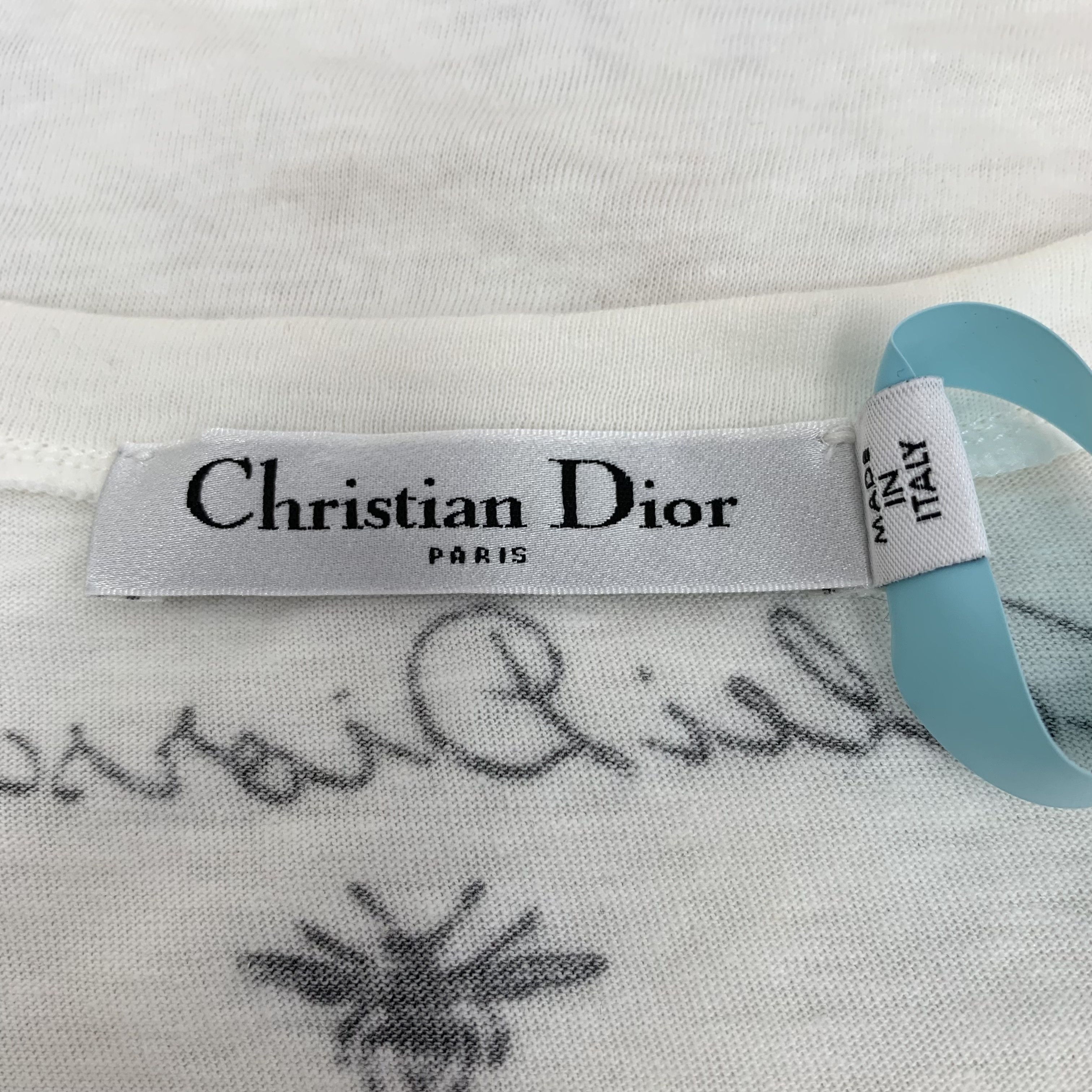 Dior Dior Kaleidoscope Cotton T-Shirt M Size US M / EU 48-50 / 2 - 2 Thumbnail